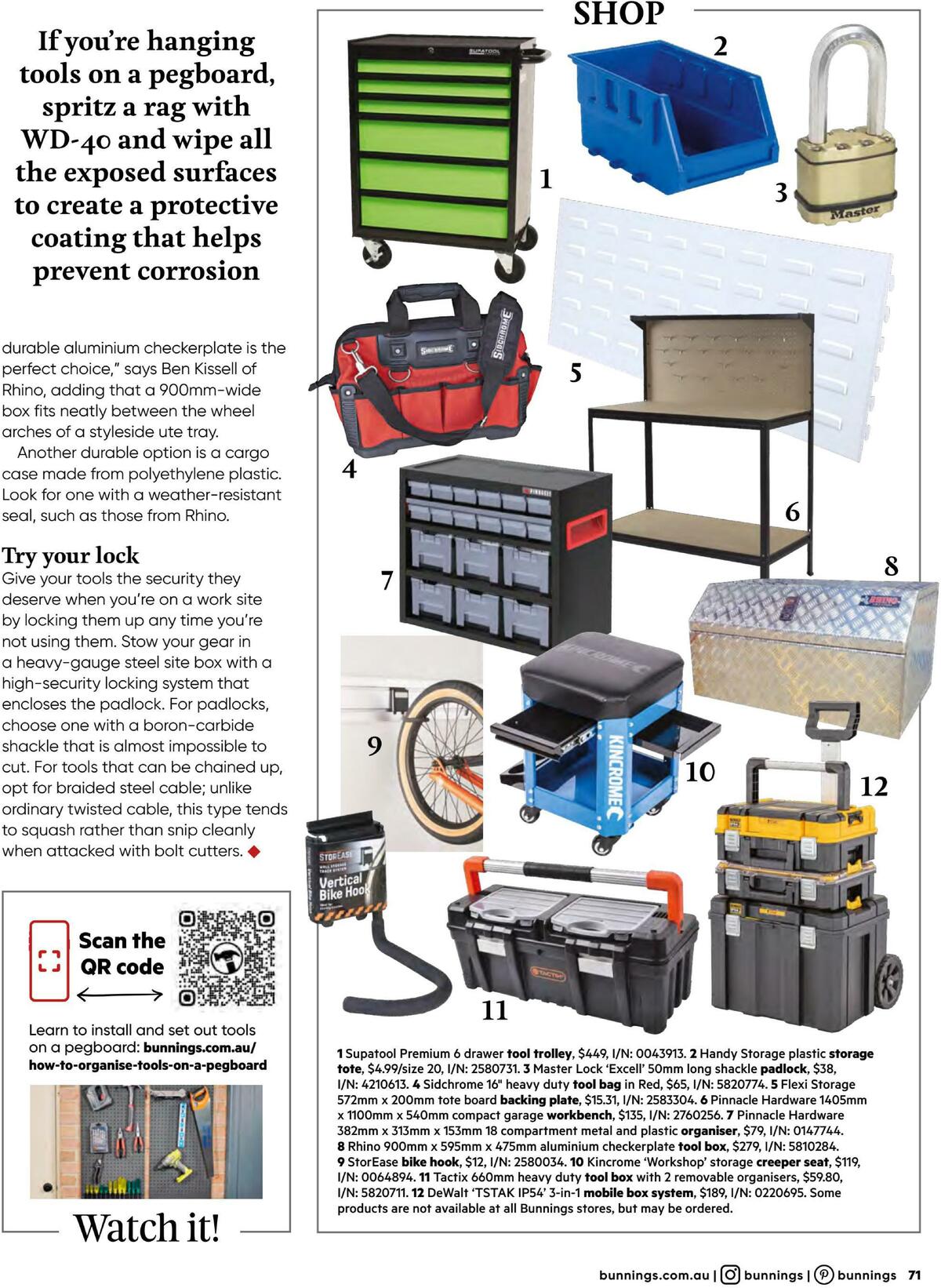 Bunnings Warehouse Magazine May/June Catalogues from 1 May