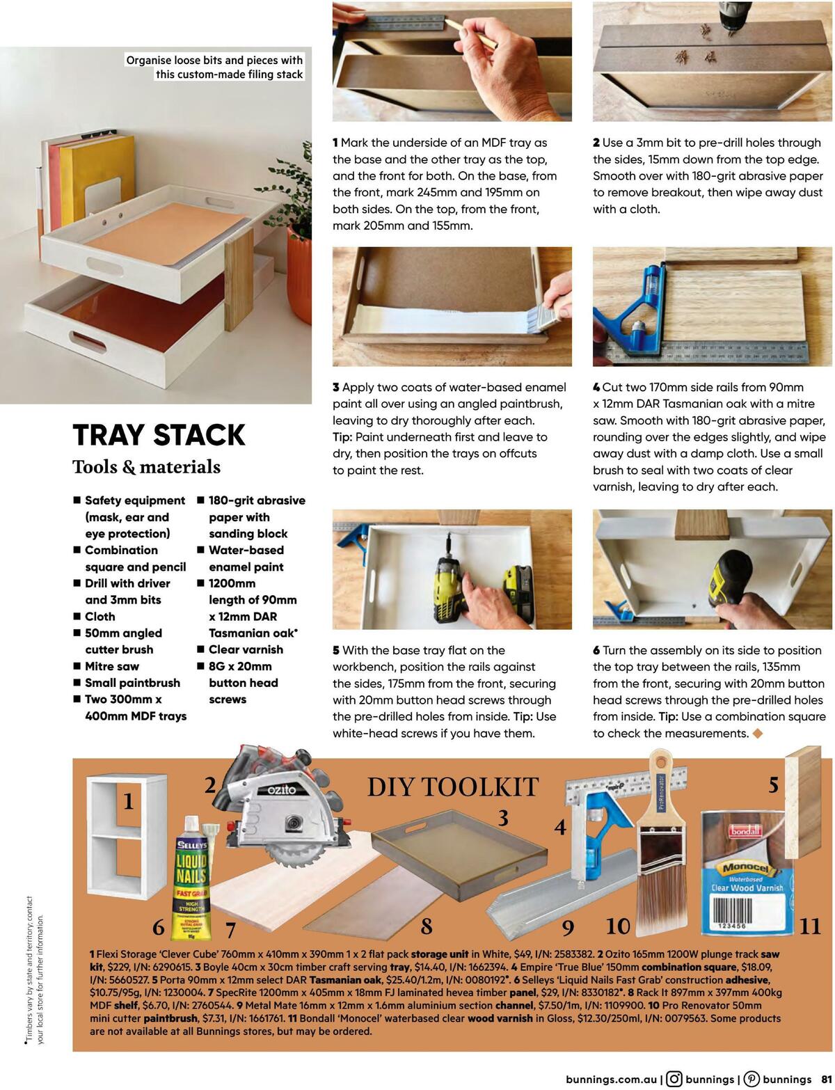 Bunnings Warehouse Magazine May/June Catalogues from 1 May