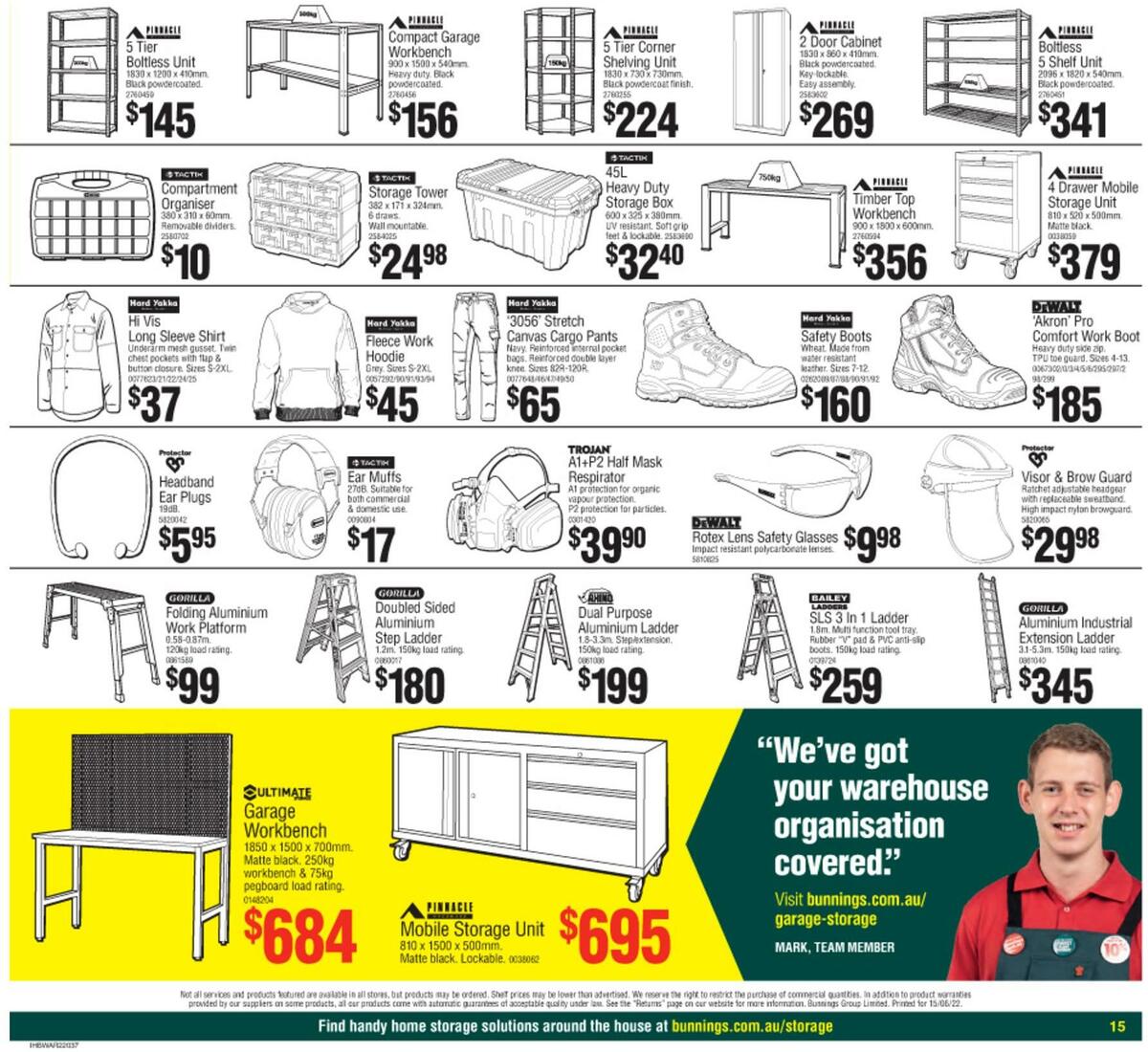 Bunnings Warehouse Catalogues from 15 June