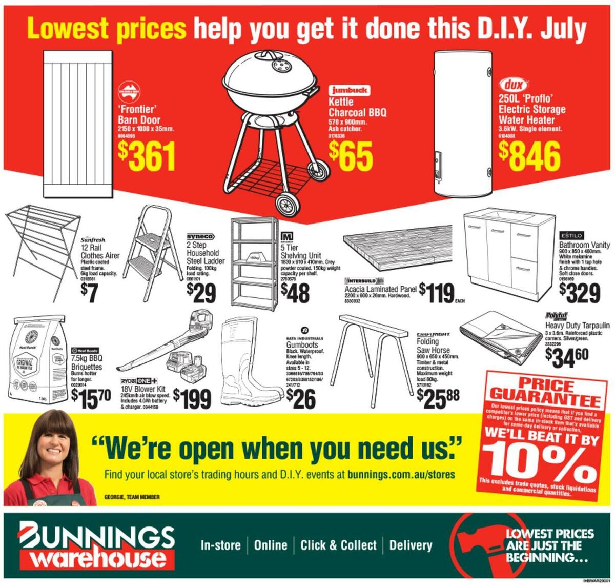 Bunnings Warehouse Catalogues from 6 July