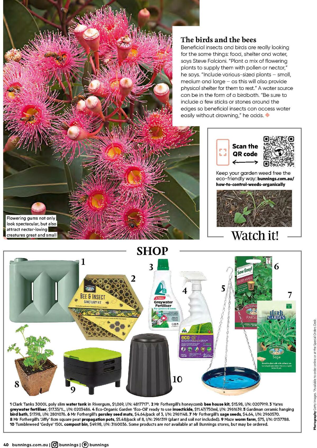 Bunnings Warehouse Magazine August Catalogues from 1 August