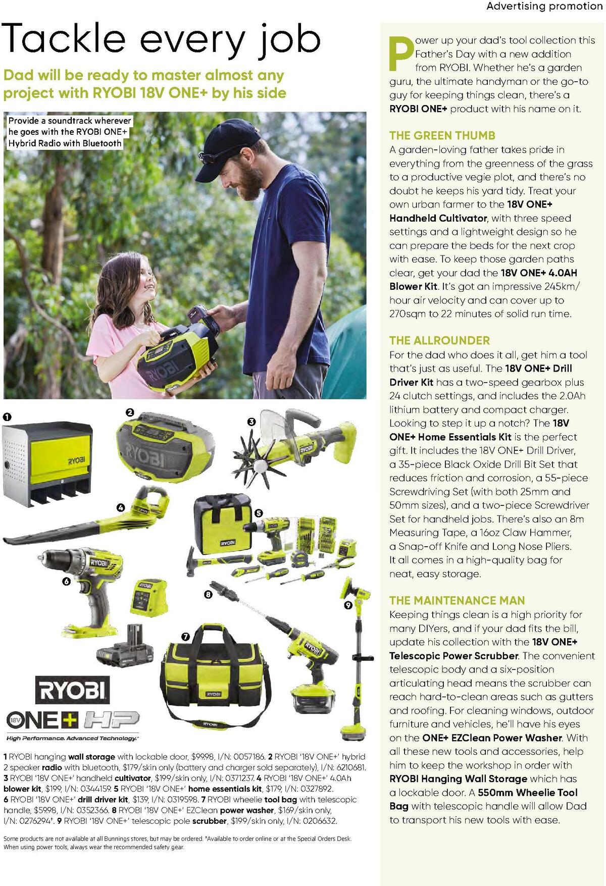 Bunnings Warehouse Magazine August Catalogues from 1 August