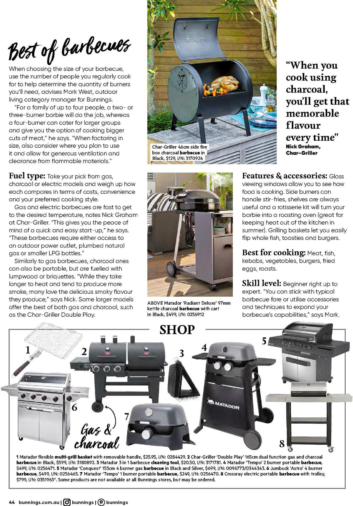 Bunnings Warehouse Magazine August Catalogues from 1 August