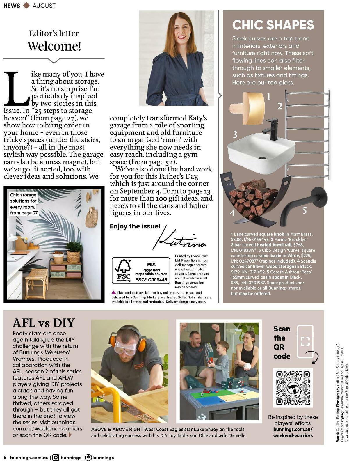 Bunnings Warehouse Magazine August Catalogues from 1 August