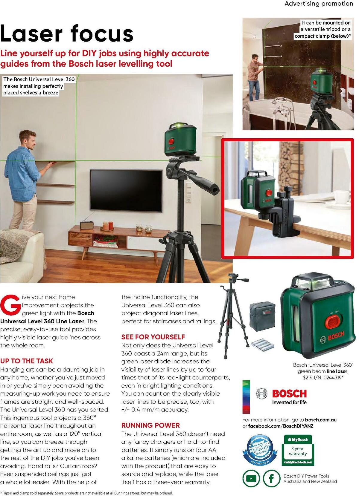 Bunnings Warehouse Magazine August Catalogues from 1 August