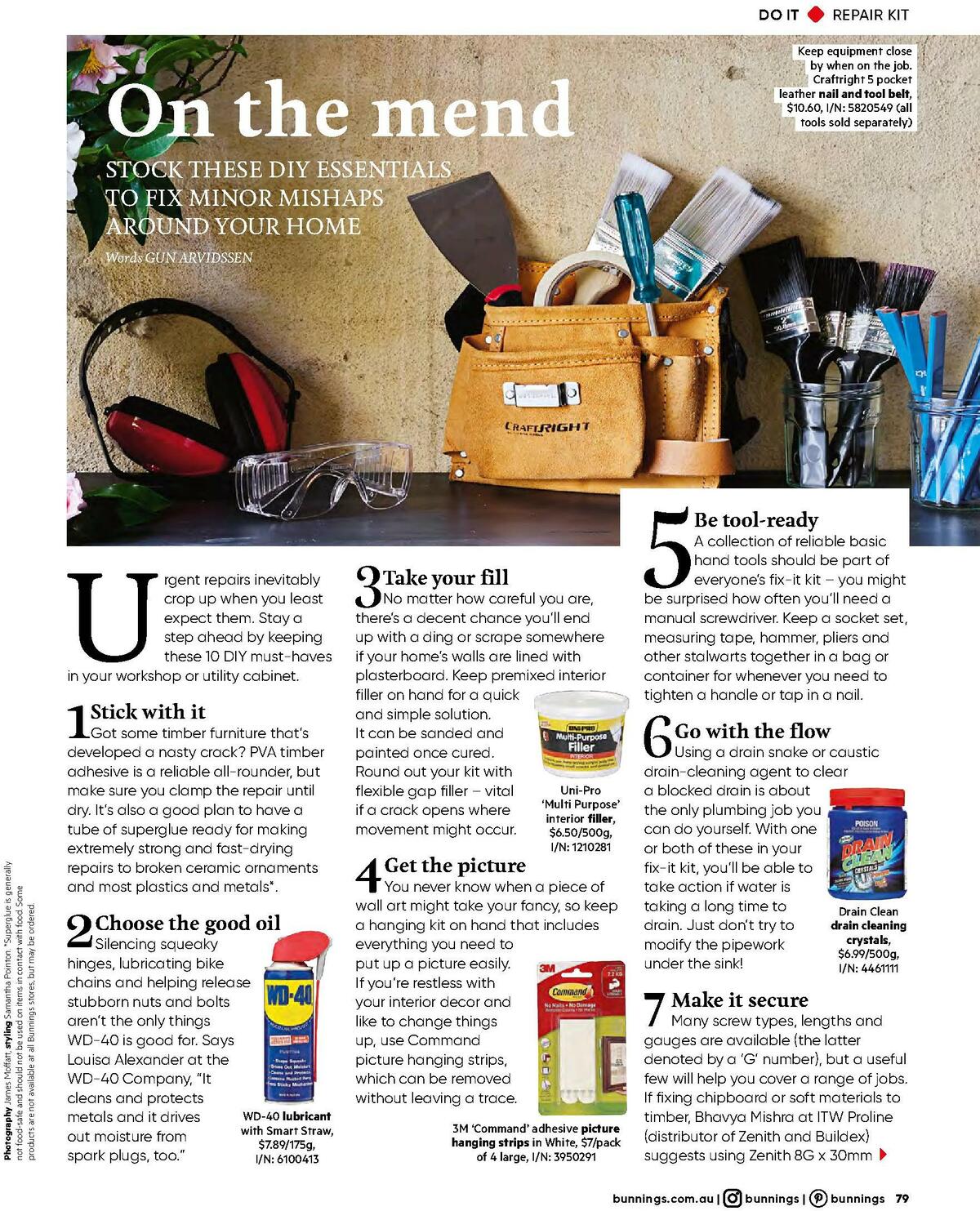 Bunnings Warehouse Magazine August Catalogues from 1 August