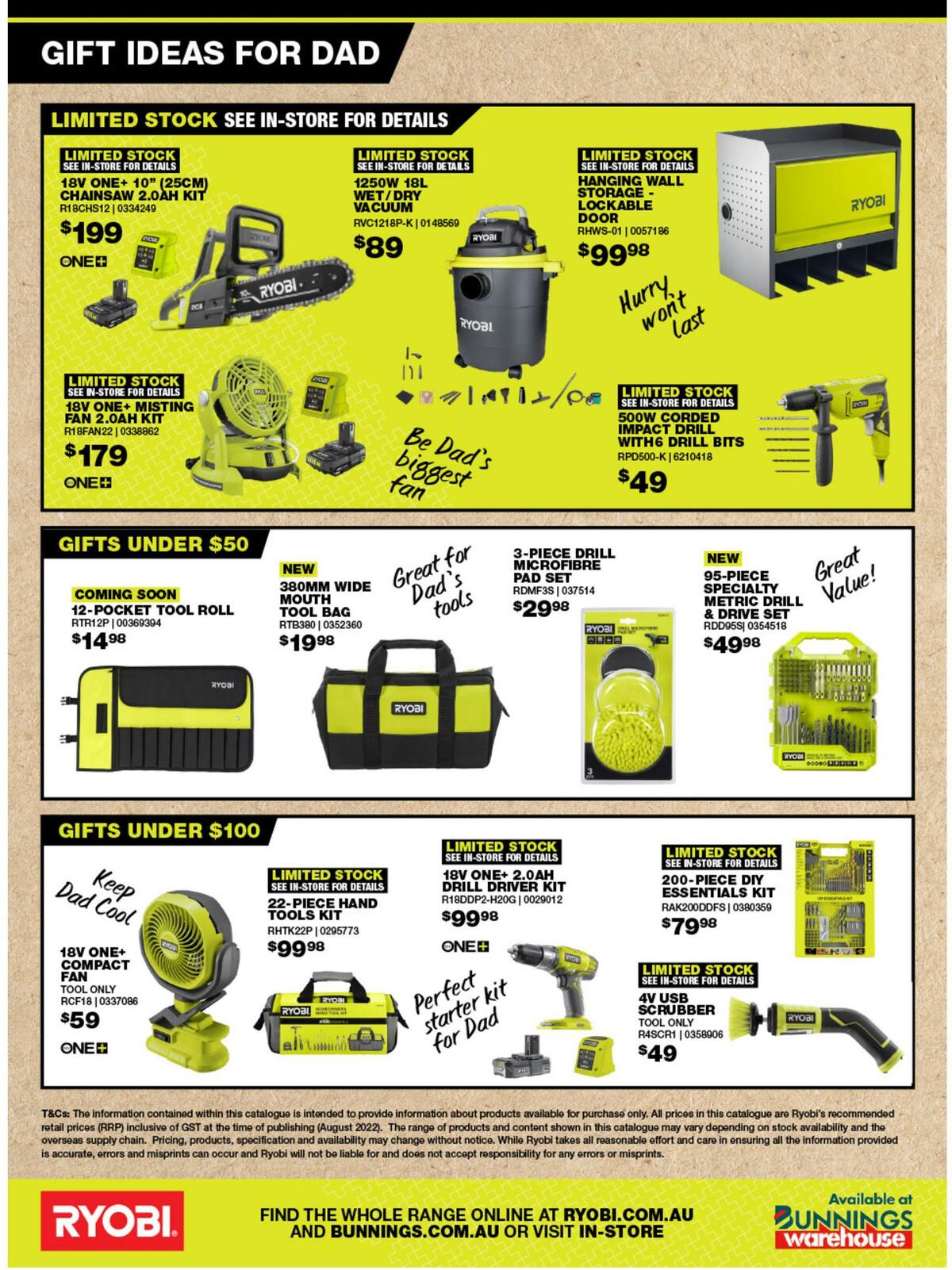 Bunnings Warehouse Catalogues from 14 August