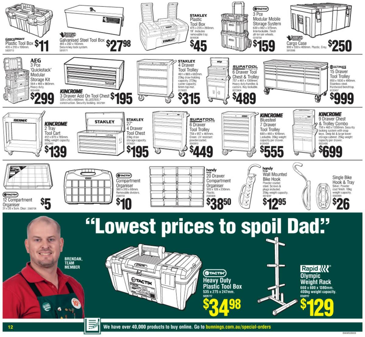 Bunnings Warehouse Catalogues from 17 August