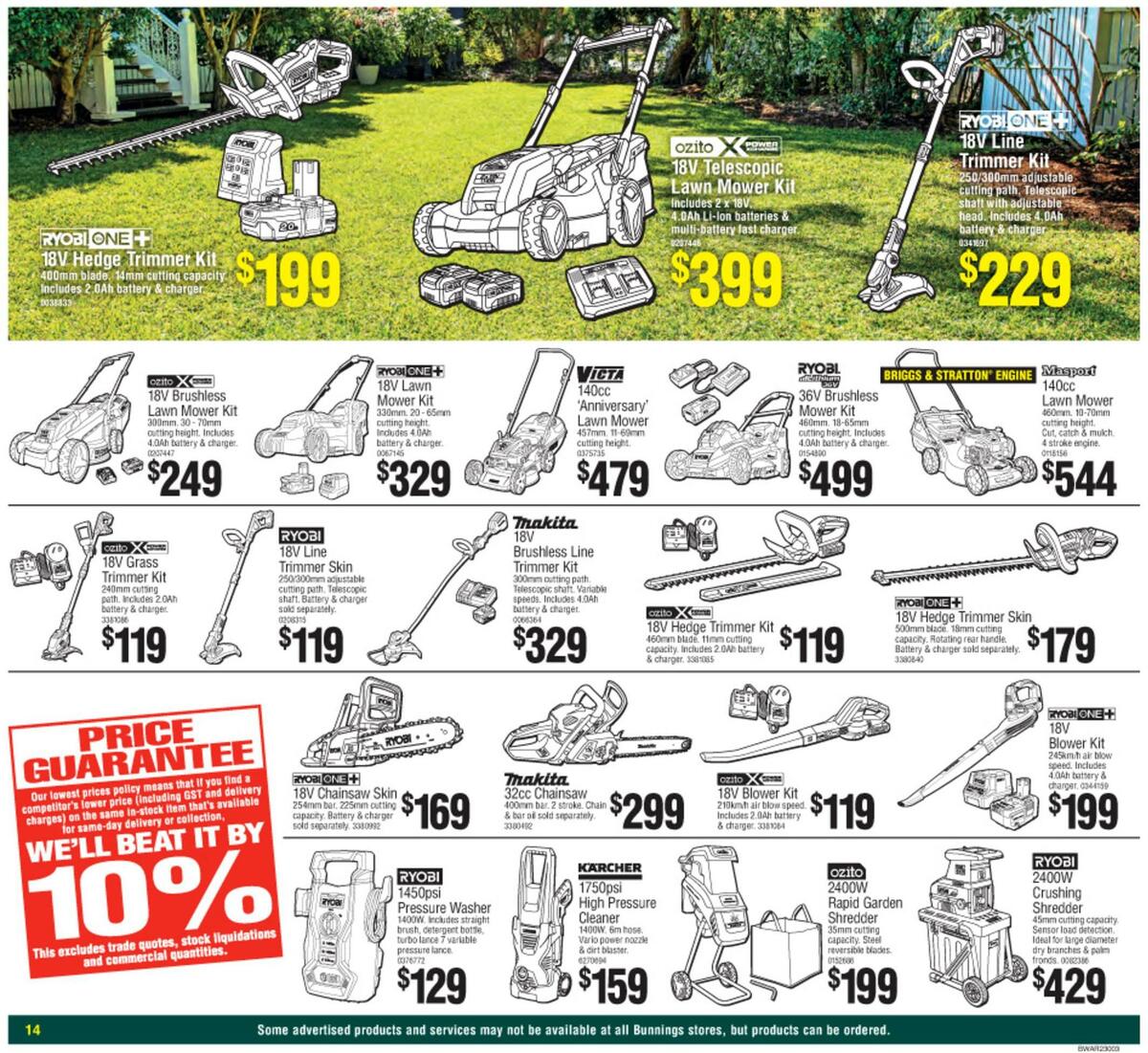 Bunnings Warehouse Catalogues from 17 August