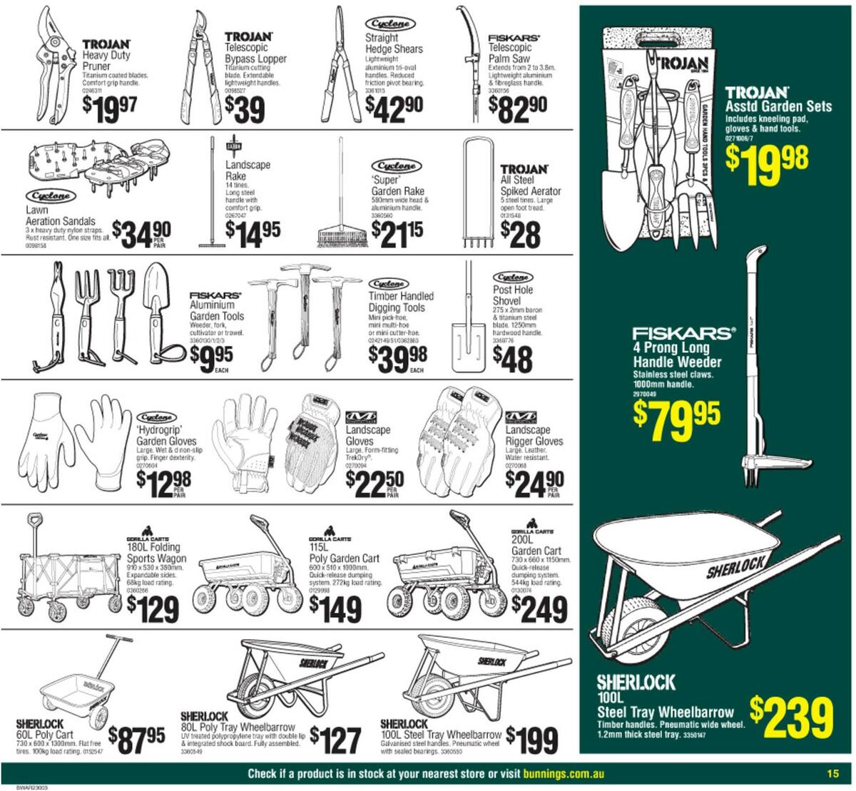 Bunnings Warehouse Catalogues from 17 August