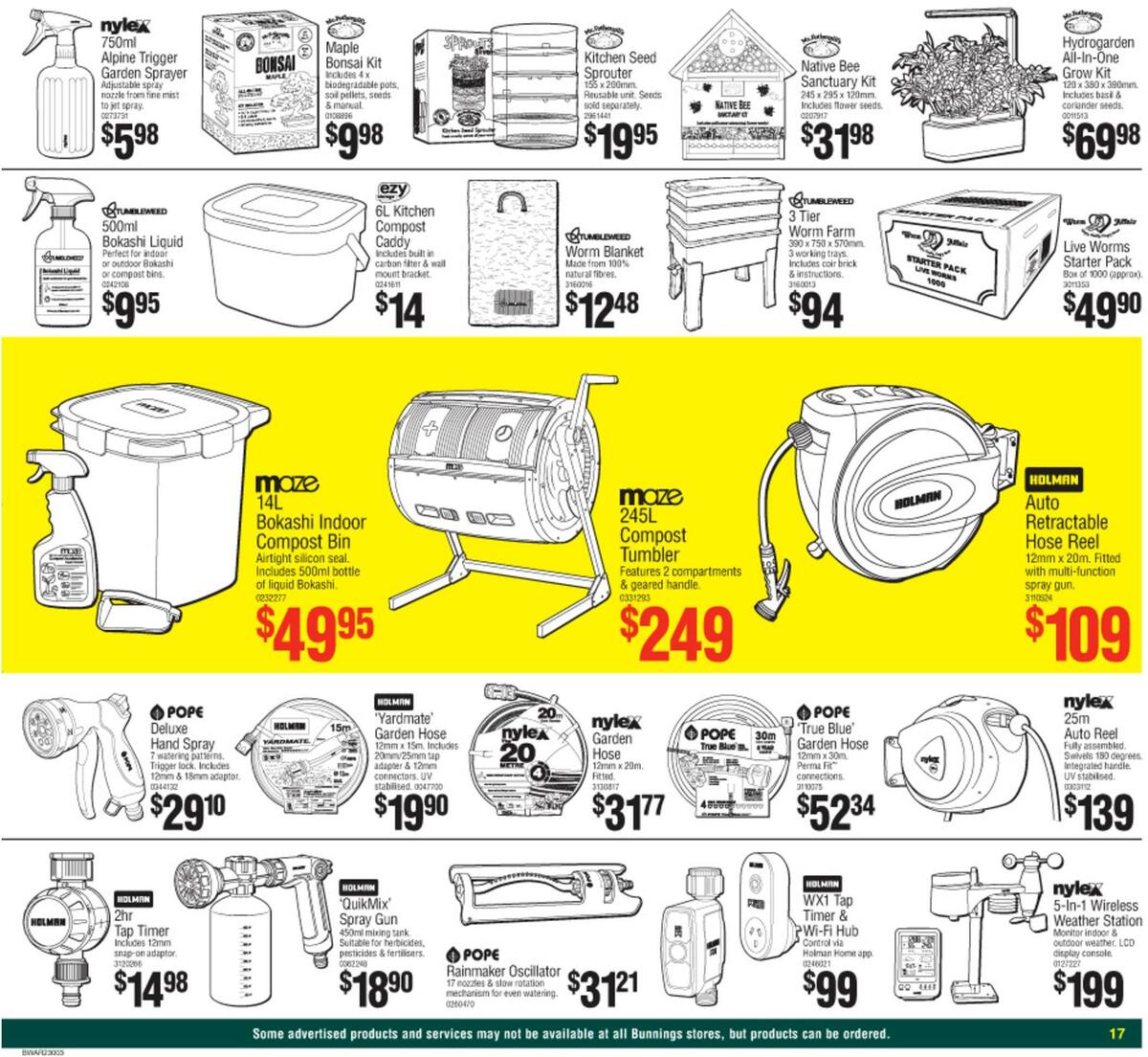 Bunnings Warehouse Catalogues from 17 August