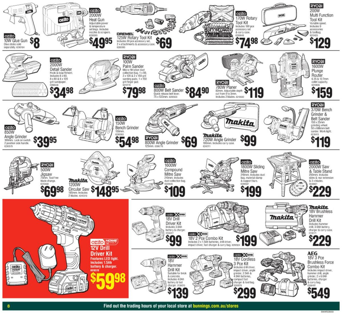 Bunnings Warehouse Catalogues from 17 August