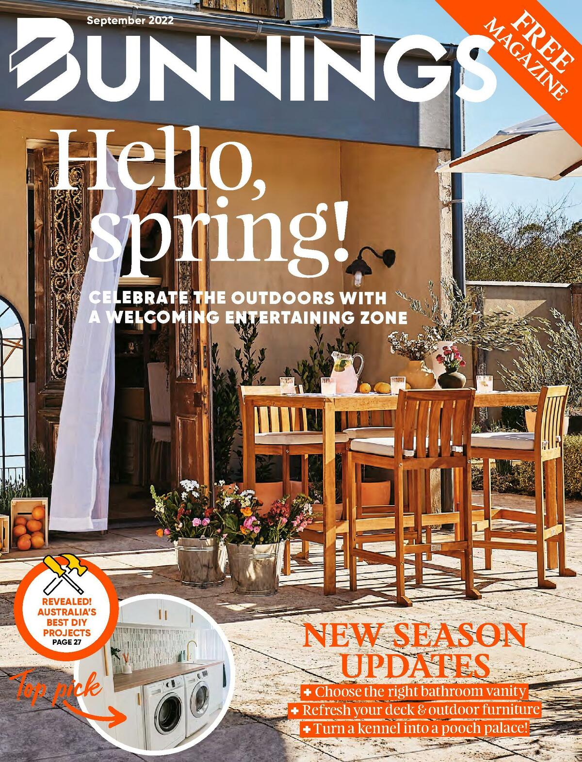 Bunnings Warehouse Magazine September Catalogues from 1 September