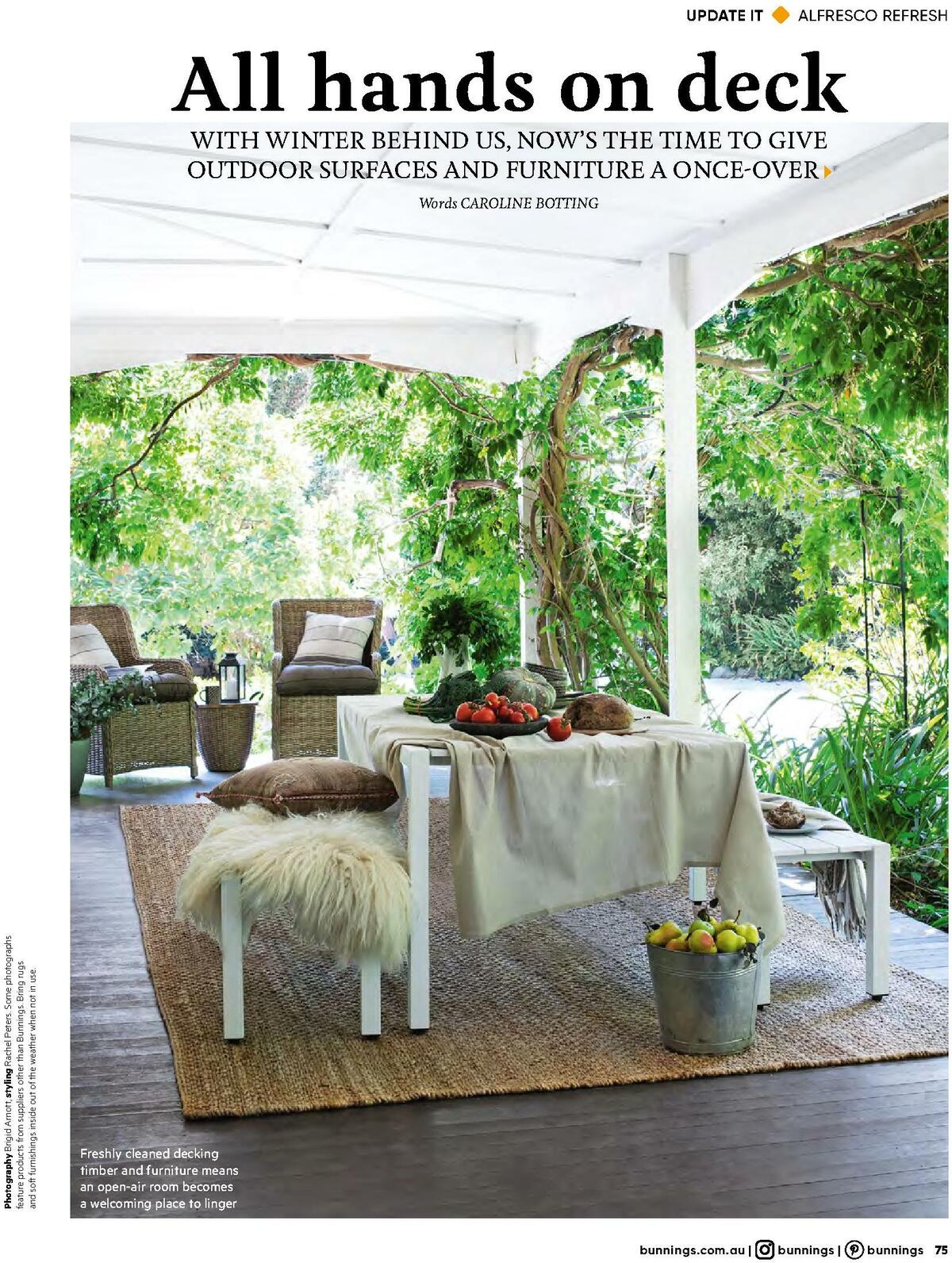 Bunnings Warehouse Magazine September Catalogues from 1 September