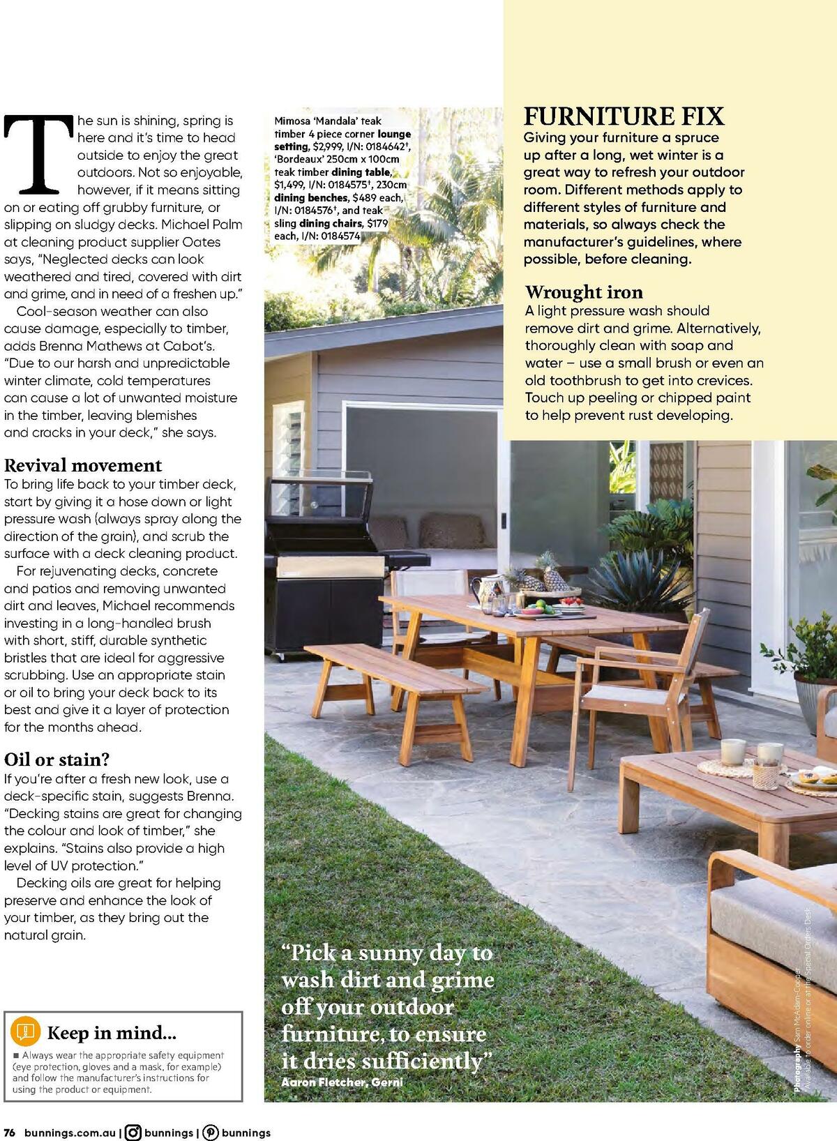 Bunnings Warehouse Magazine September Catalogues from 1 September