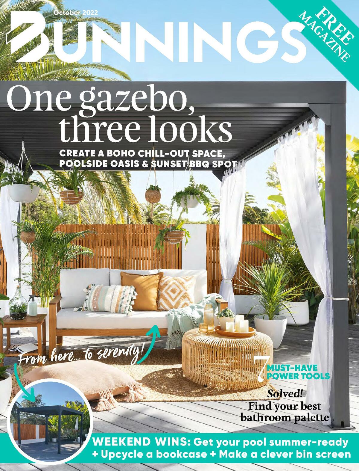 Bunnings Warehouse Magazine October Catalogues from 1 October