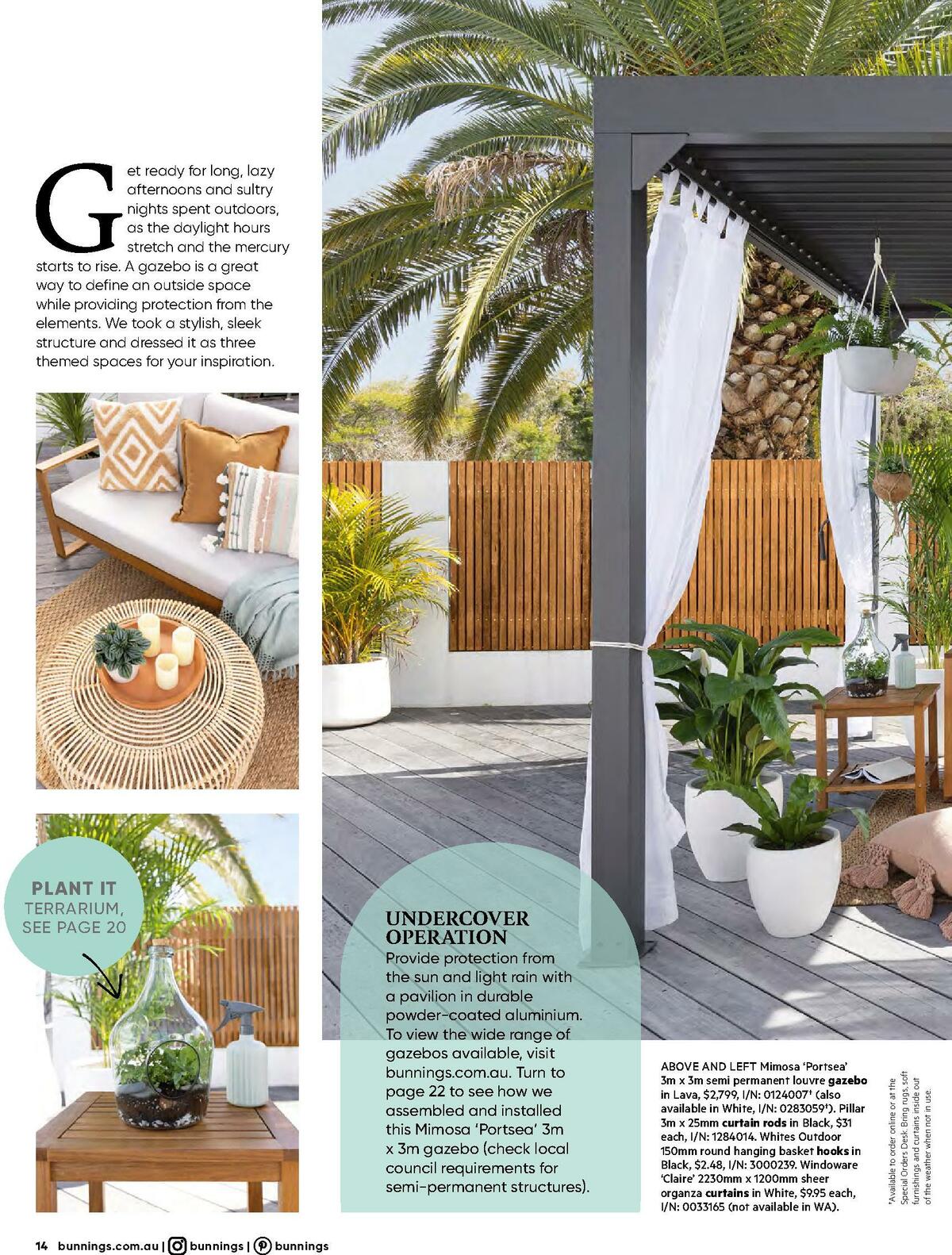 Bunnings Warehouse Magazine October Catalogues from 1 October