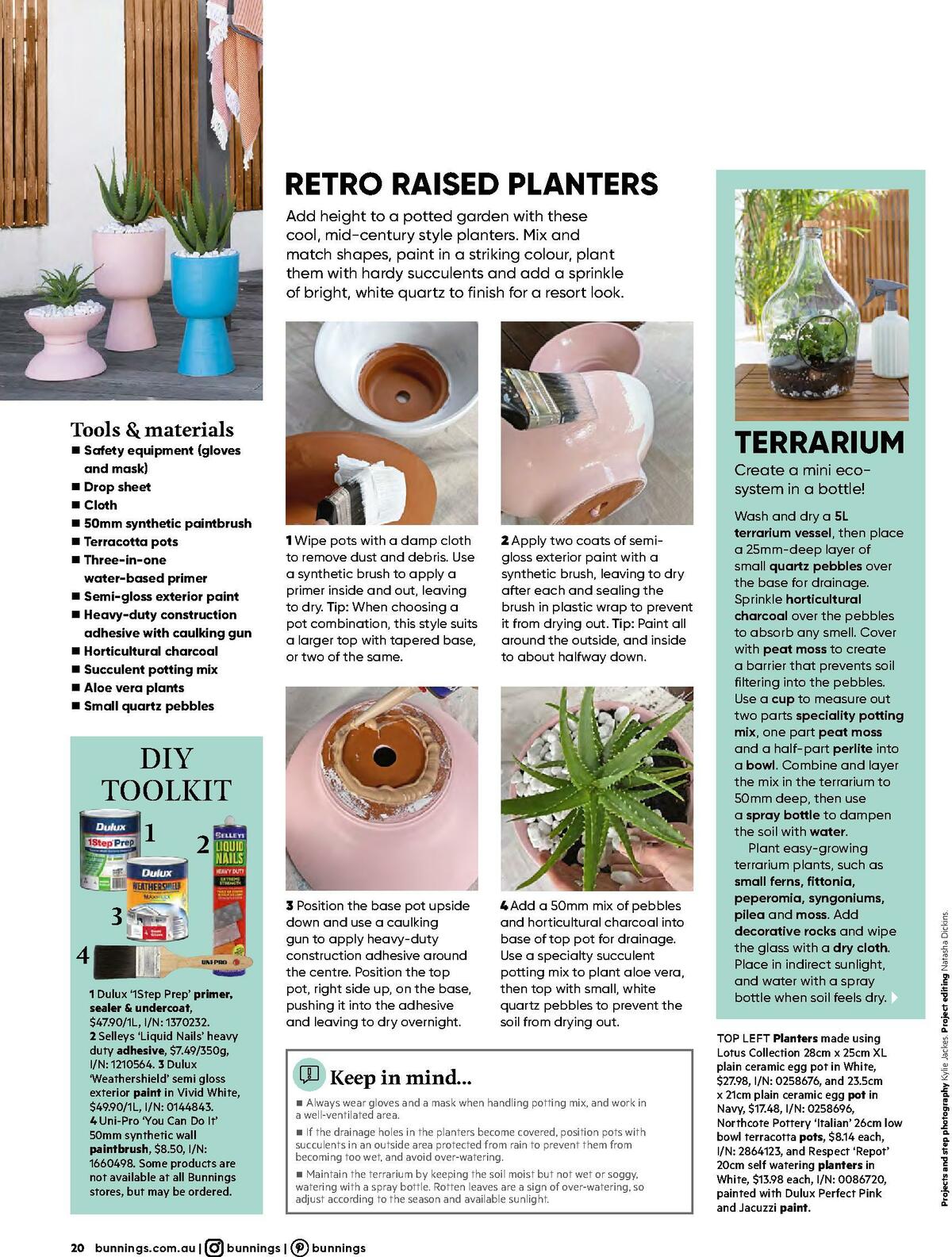 Bunnings Warehouse Magazine October Catalogues from 1 October