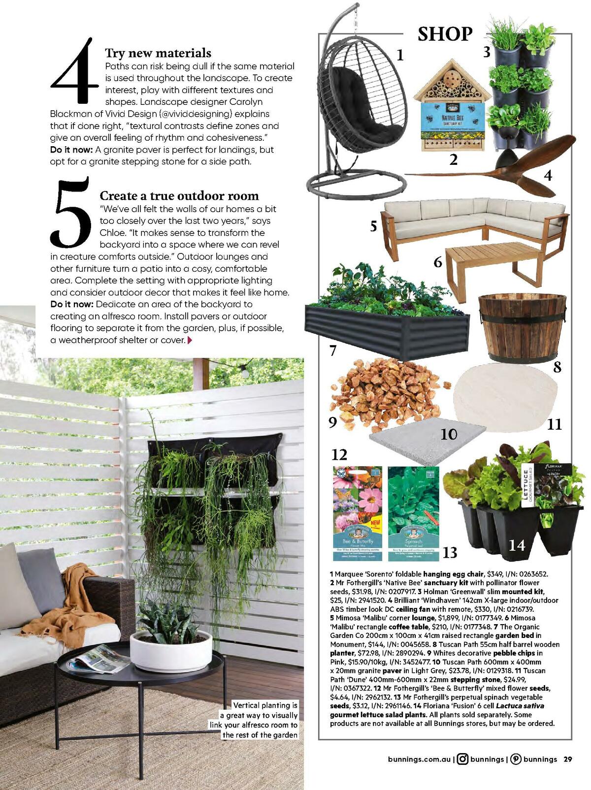 Bunnings Warehouse Magazine October Catalogues from 1 October