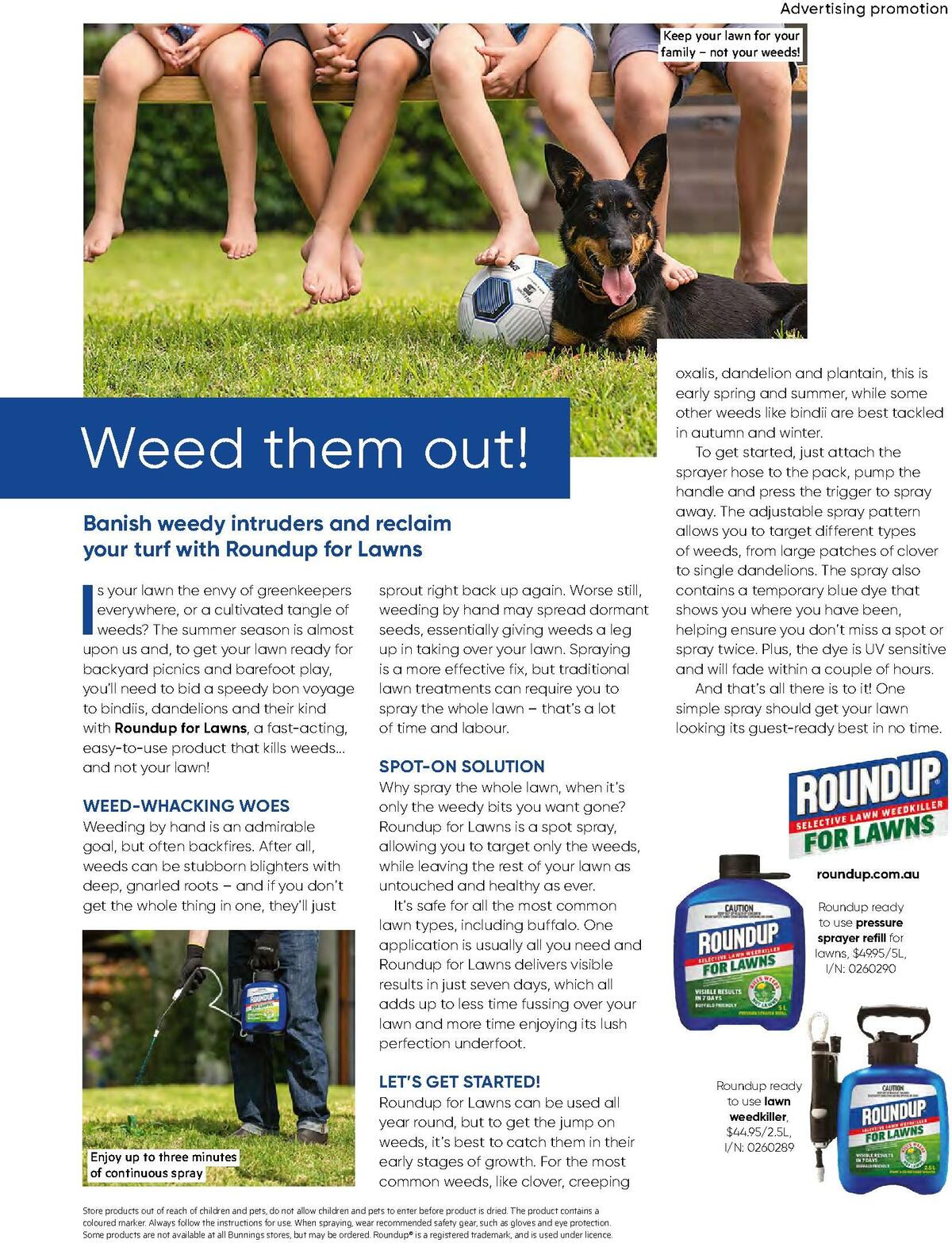 Bunnings Warehouse Magazine October Catalogues from 1 October