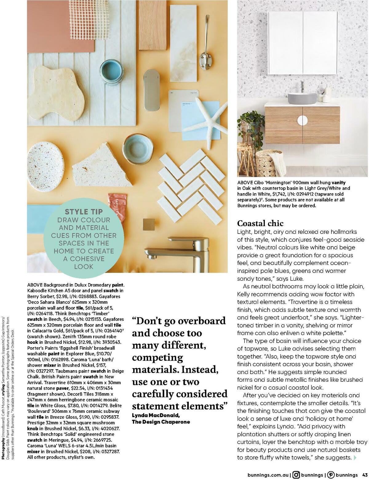 Bunnings Warehouse Magazine October Catalogues from 1 October