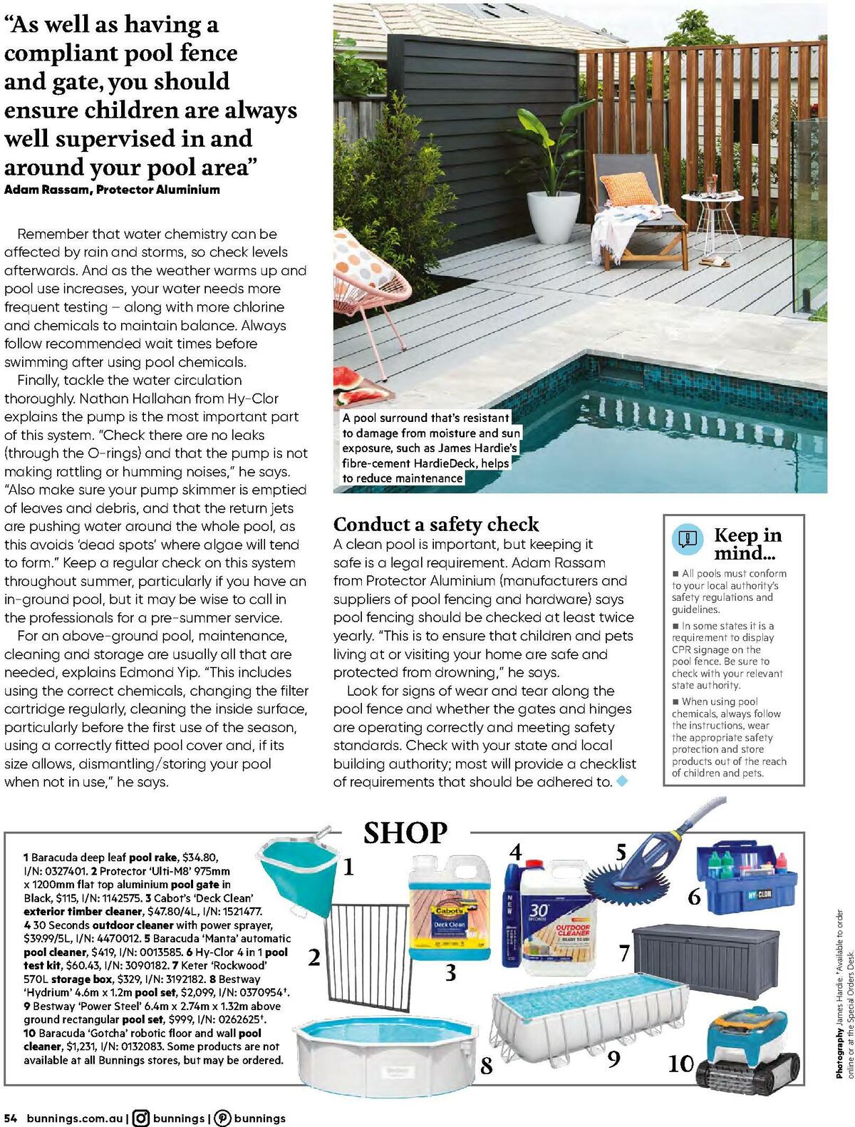 Bunnings Warehouse Magazine October Catalogues from 1 October