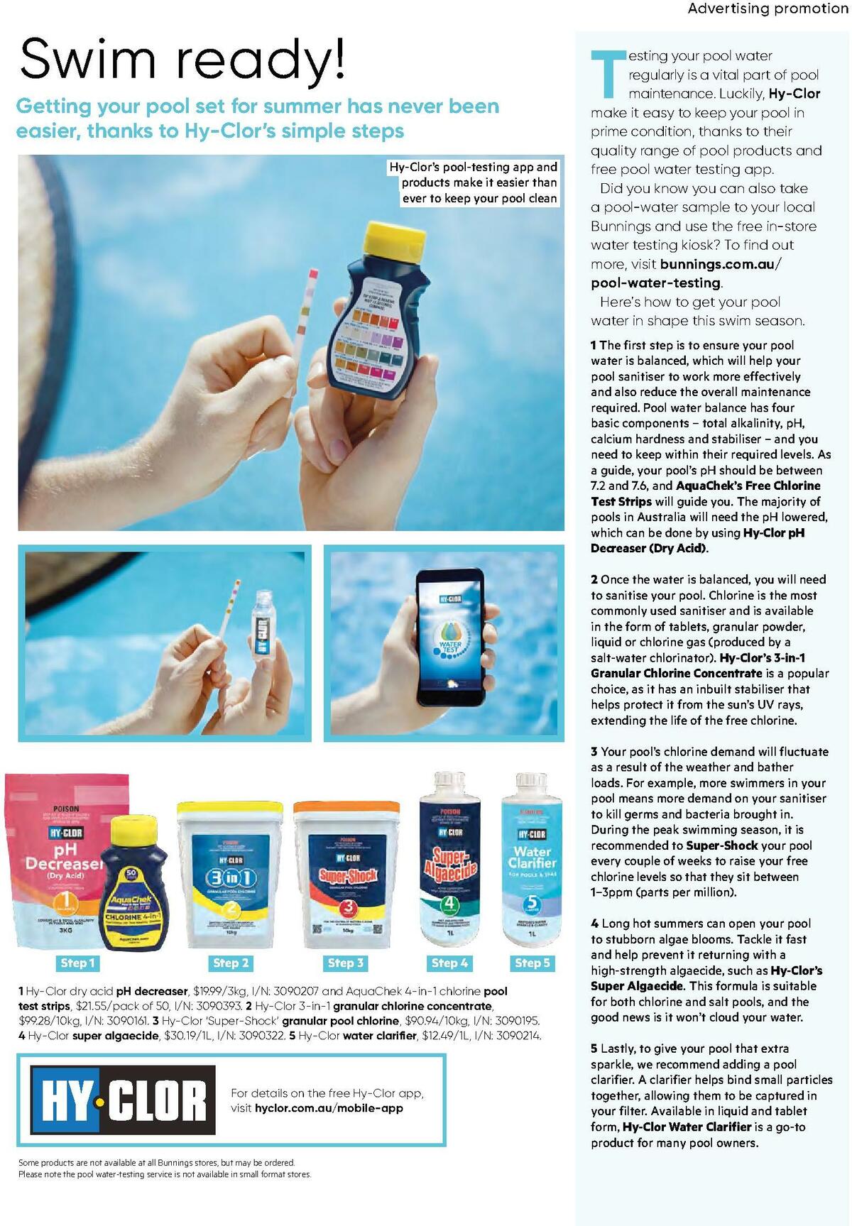 Bunnings Warehouse Magazine October Catalogues from 1 October