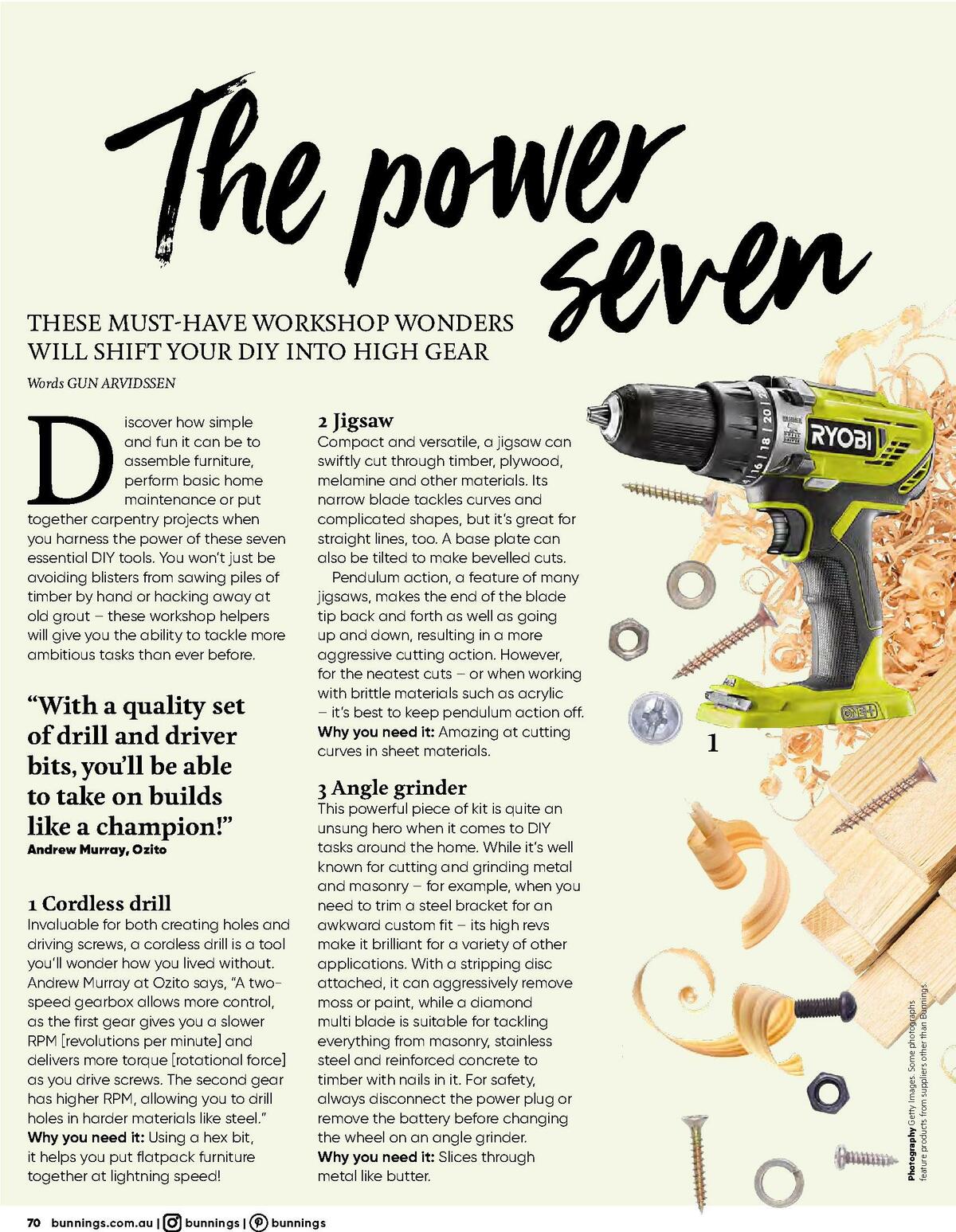 Bunnings Warehouse Magazine October Catalogues from 1 October