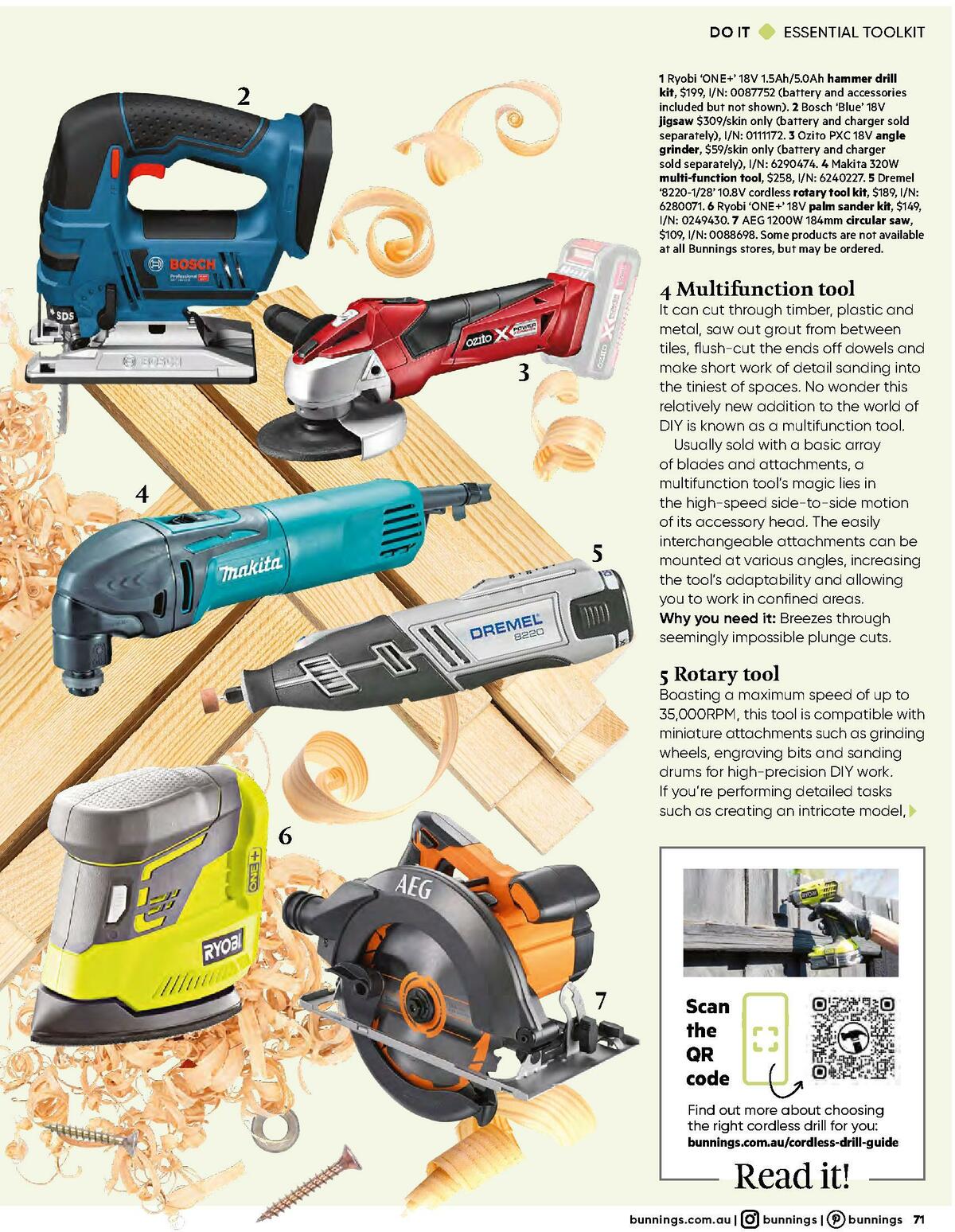 Bunnings Warehouse Magazine October Catalogues from 1 October