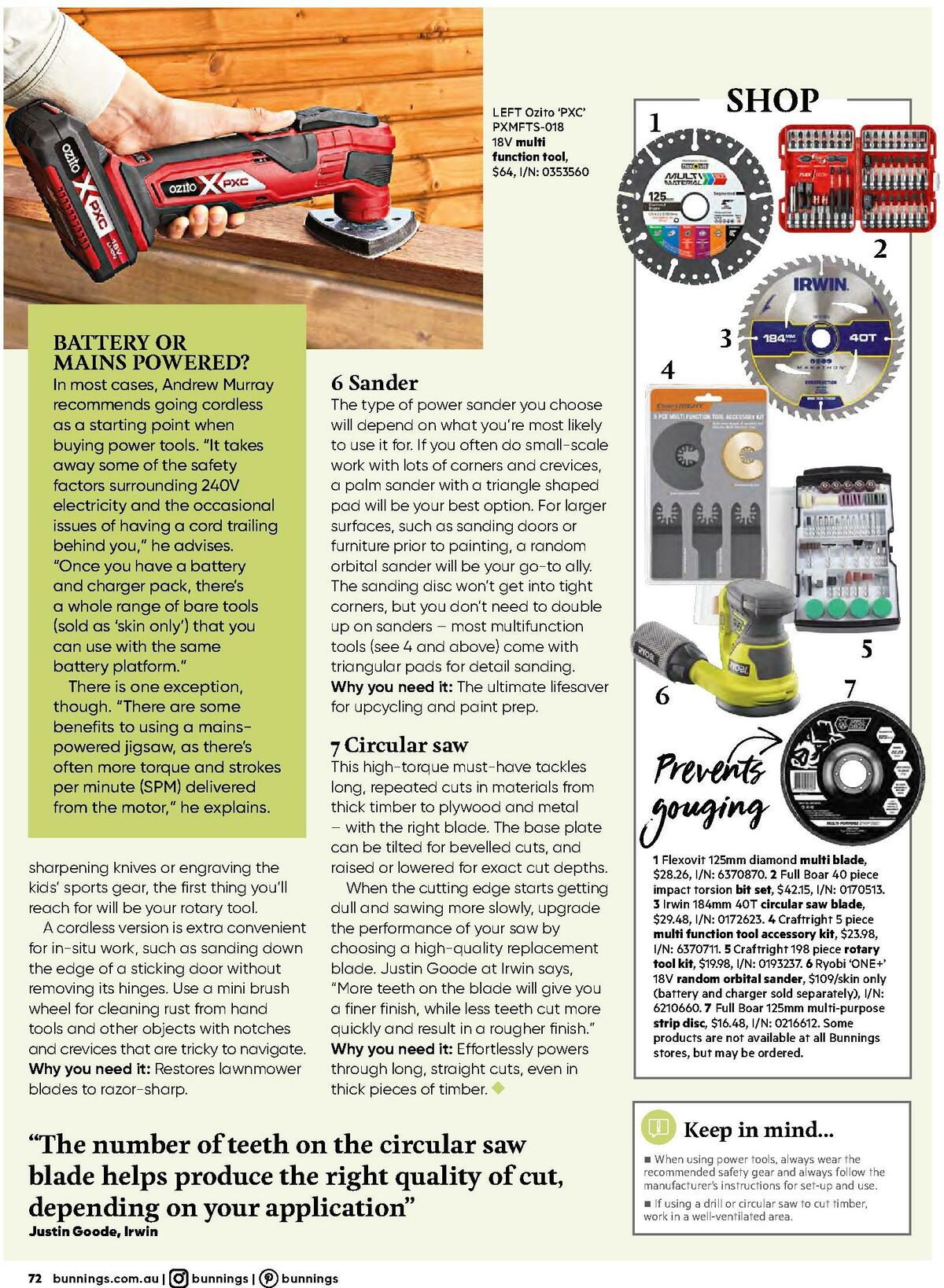 Bunnings Warehouse Magazine October Catalogues from 1 October