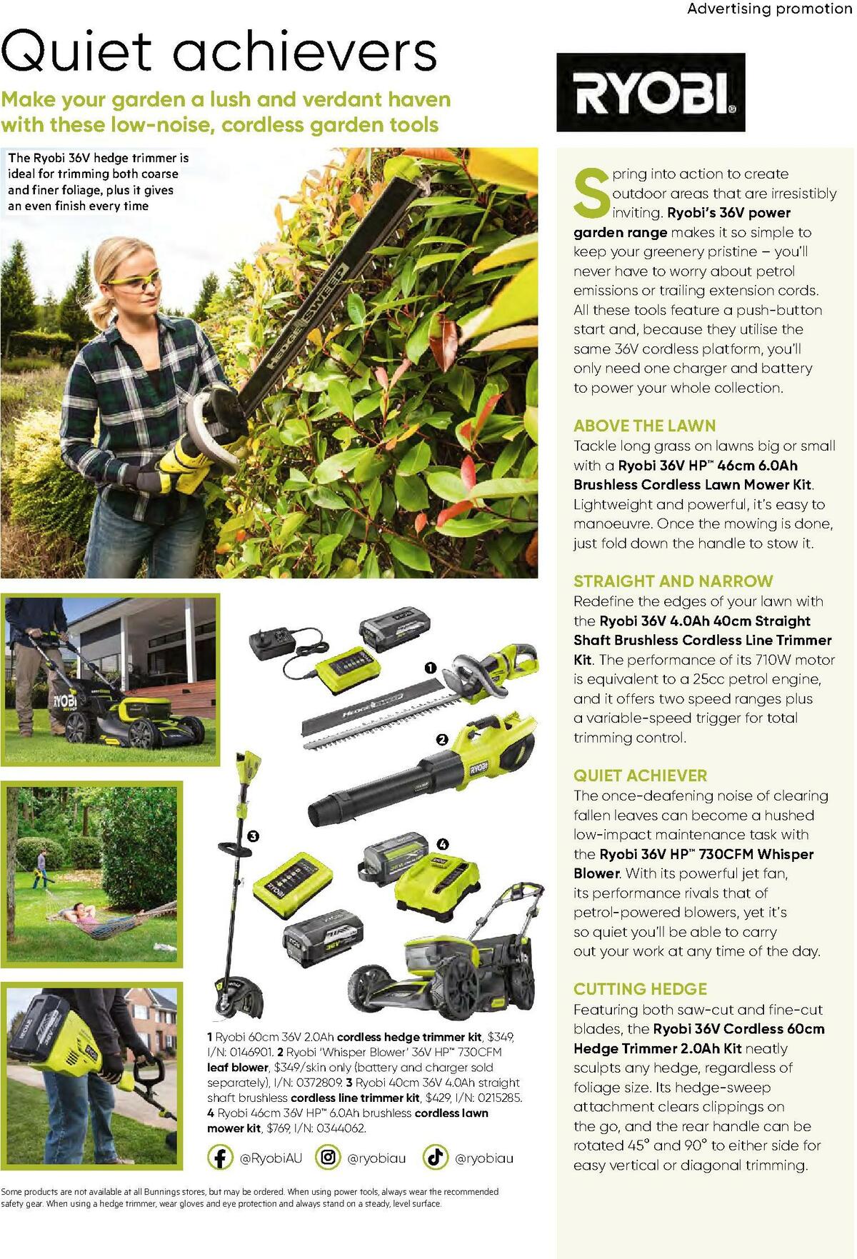 Bunnings Warehouse Magazine November Catalogues from 1 November