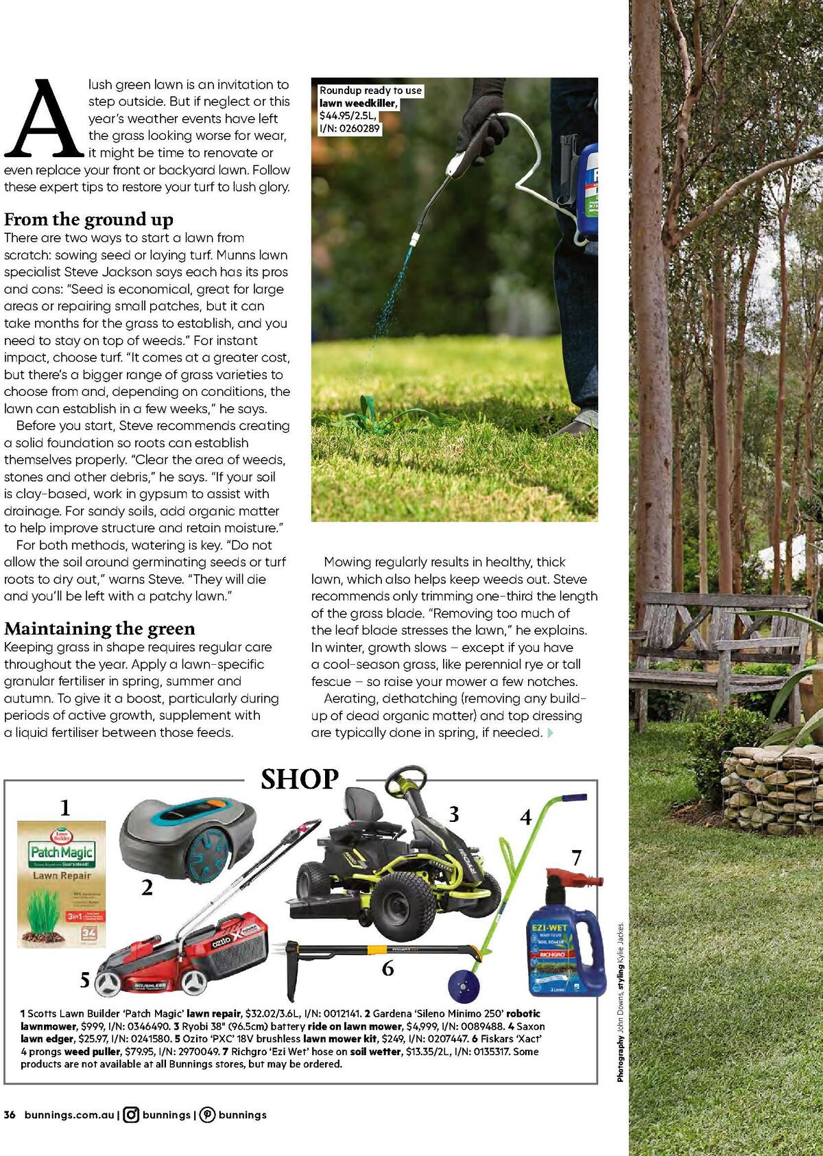 Bunnings Warehouse Magazine November Catalogues from 1 November