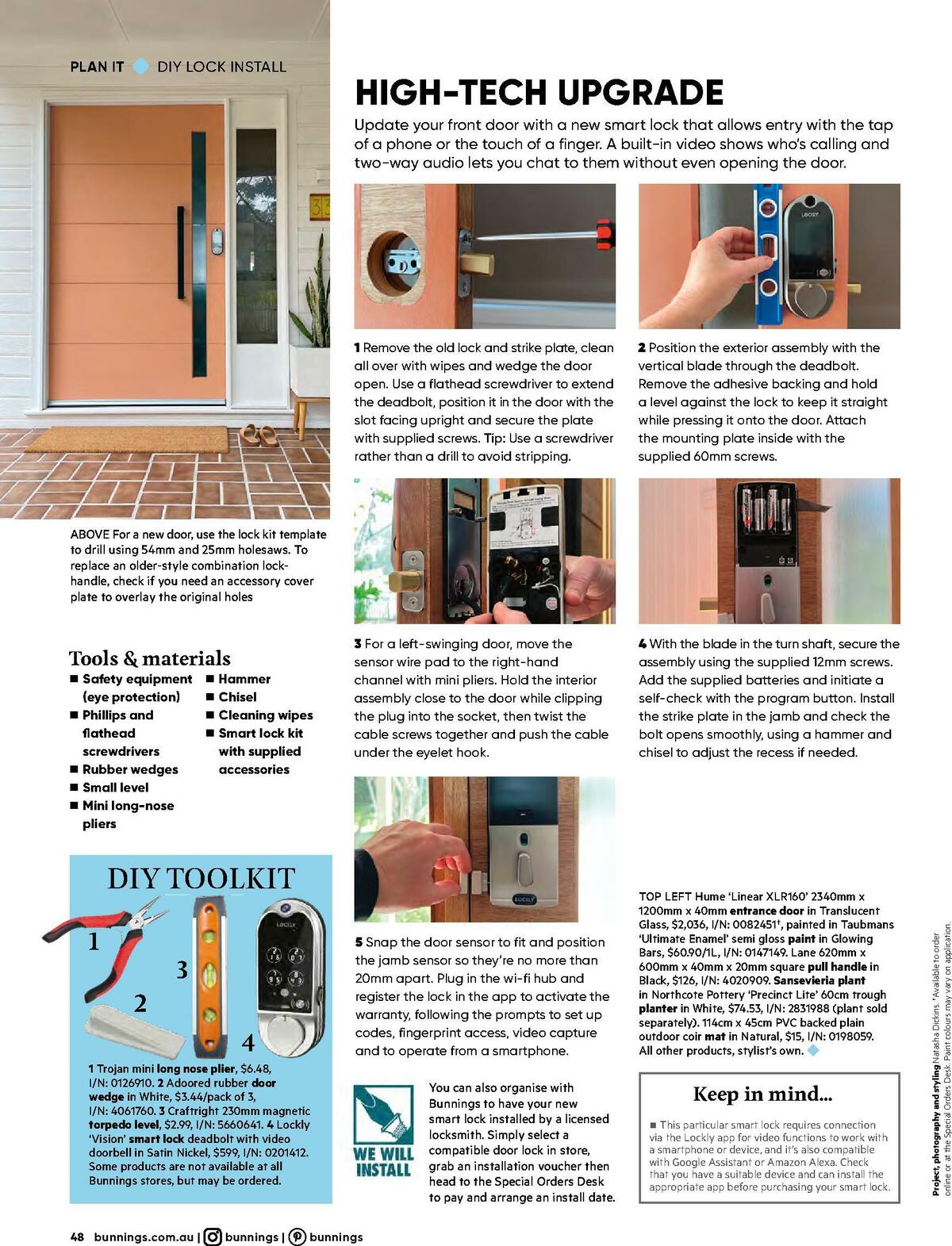 Bunnings Warehouse Magazine November Catalogues from 1 November