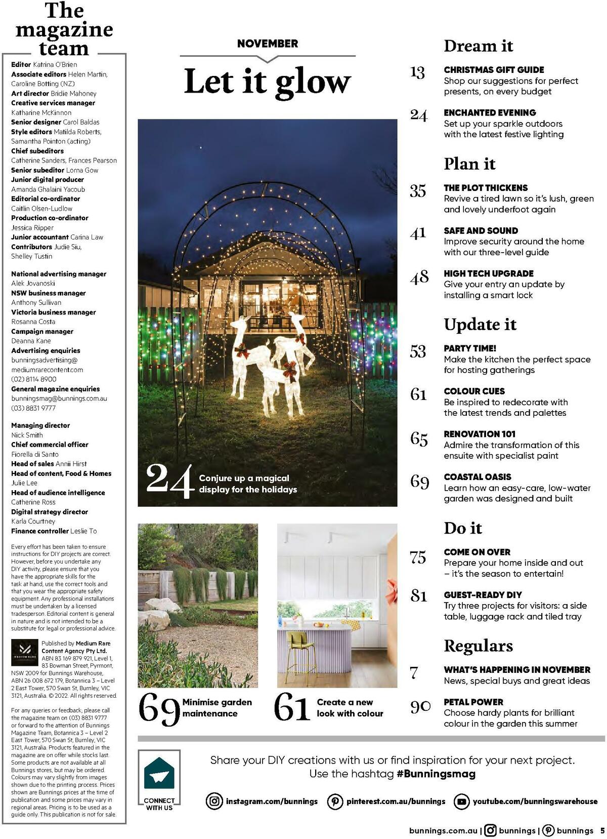 Bunnings Warehouse Magazine November Catalogues from 1 November