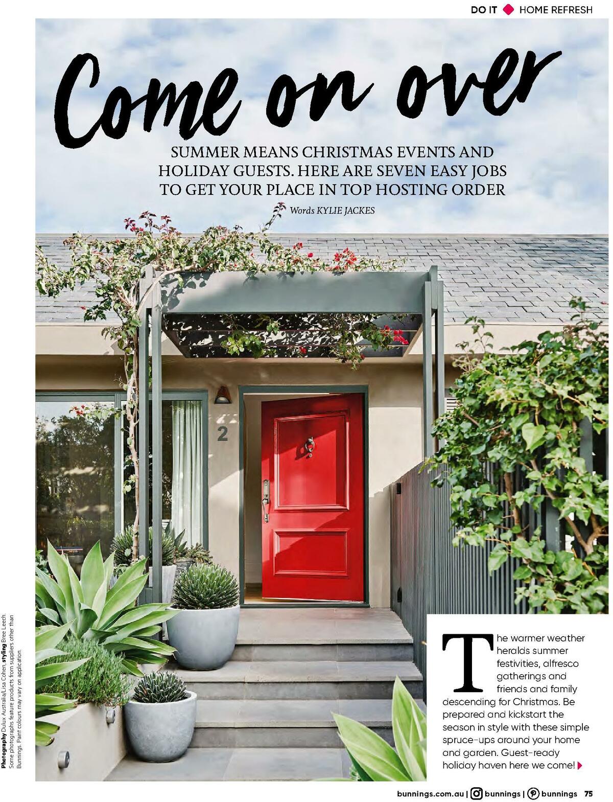 Bunnings Warehouse Magazine November Catalogues from 1 November