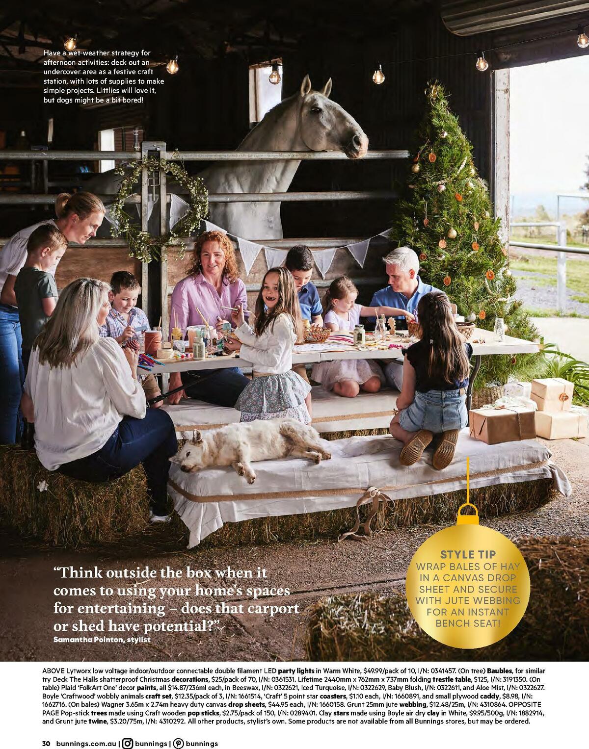 Bunnings Warehouse Magazine December Catalogues from 1 December