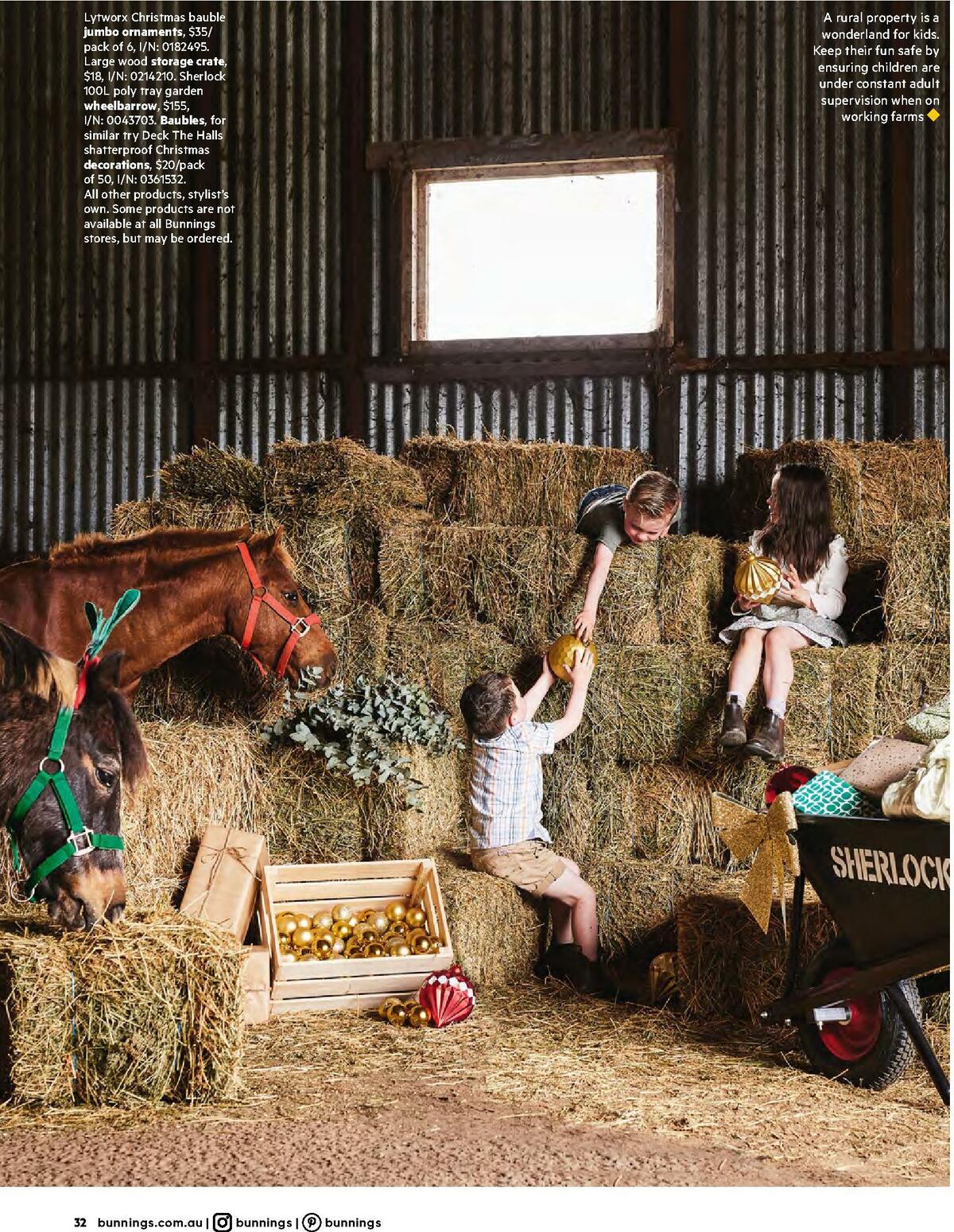 Bunnings Warehouse Magazine December Catalogues from 1 December