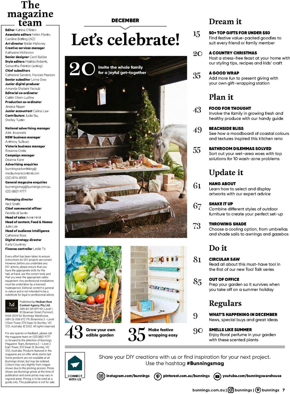 Bunnings Warehouse Magazine December Catalogues from 1 December