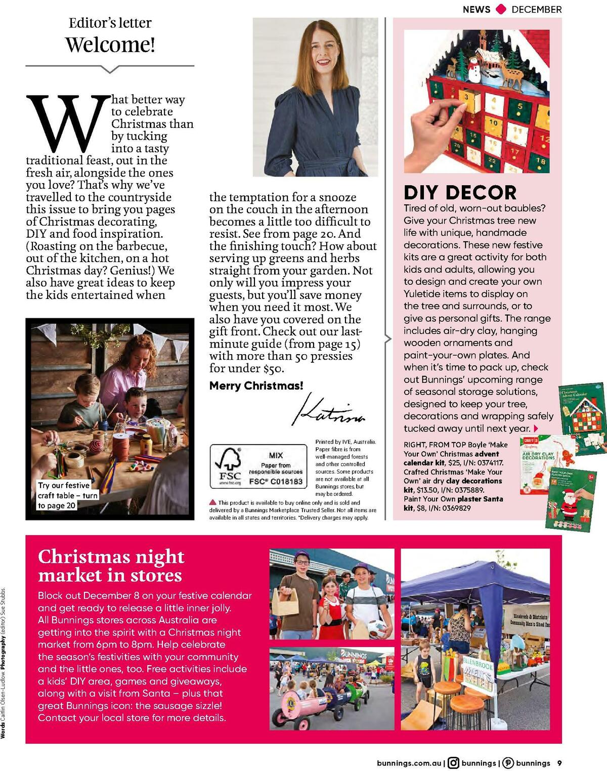 Bunnings Warehouse Magazine December Catalogues from 1 December