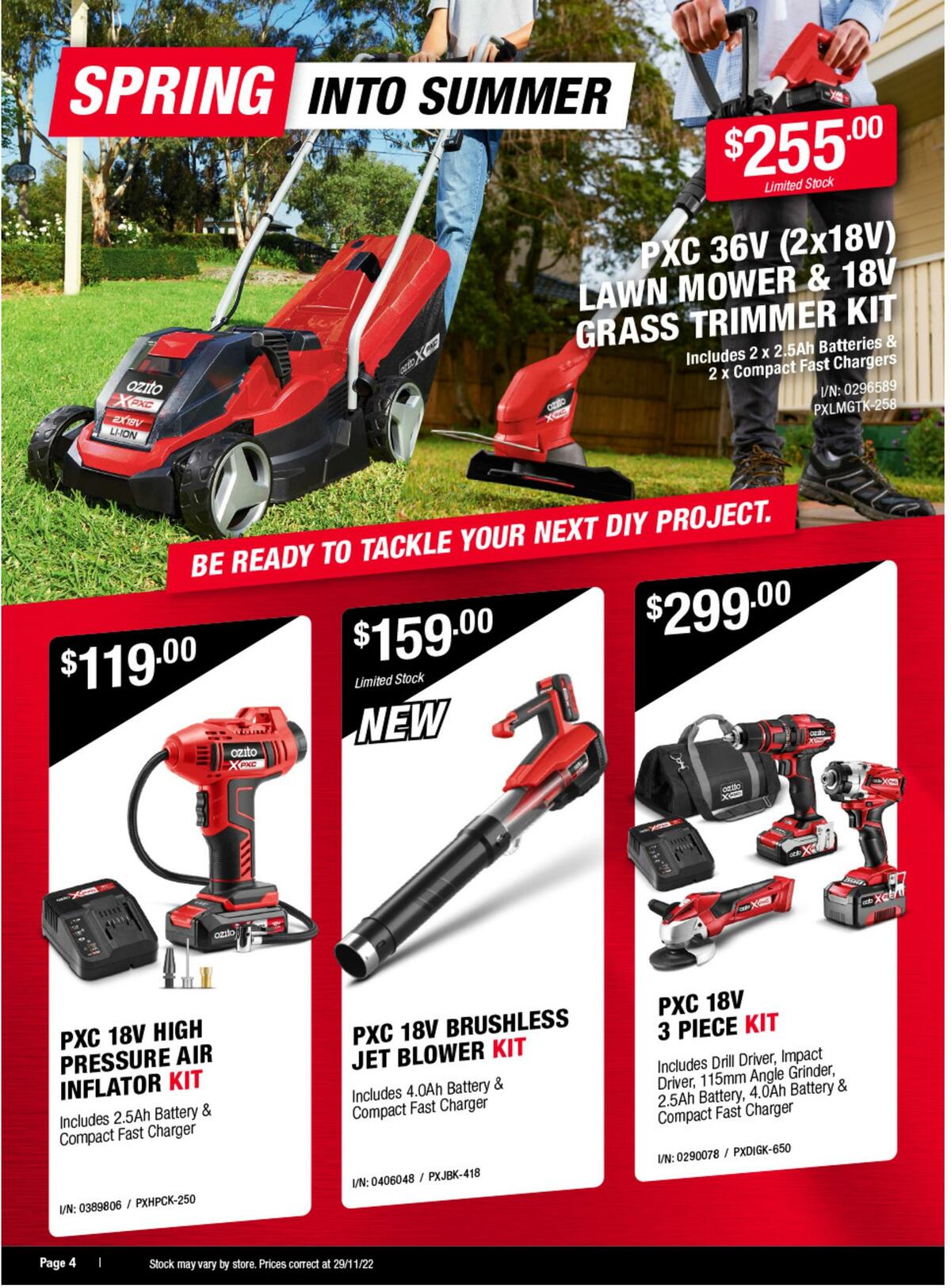 Bunnings Warehouse DIY Your Way Catalogues from 9 December