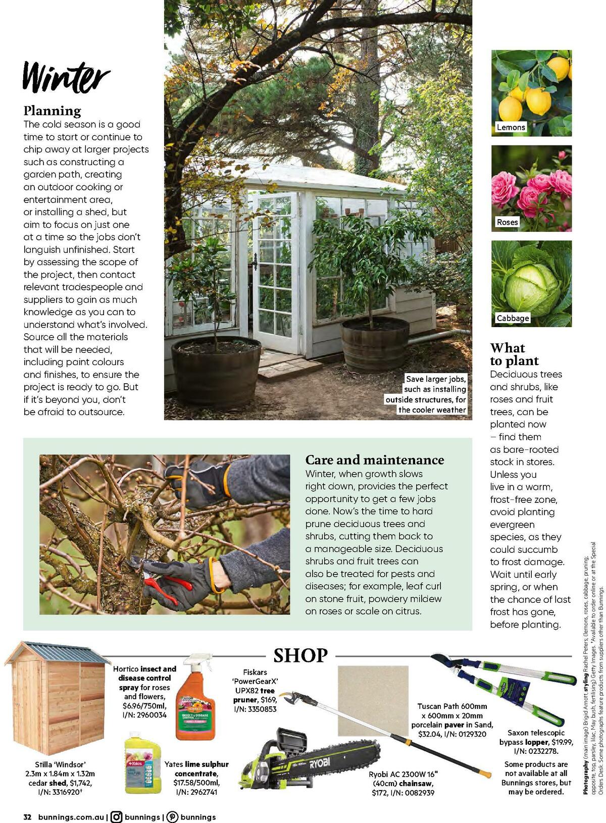 Bunnings Warehouse Magazine January Catalogues from 1 January