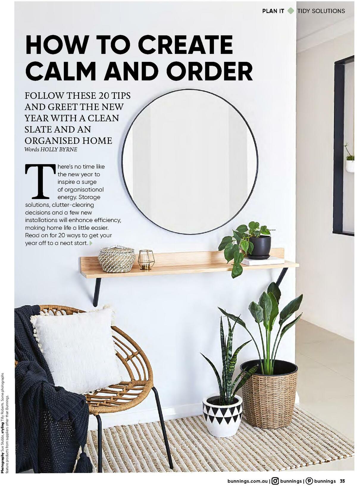 Bunnings Warehouse Magazine January Catalogues from 1 January