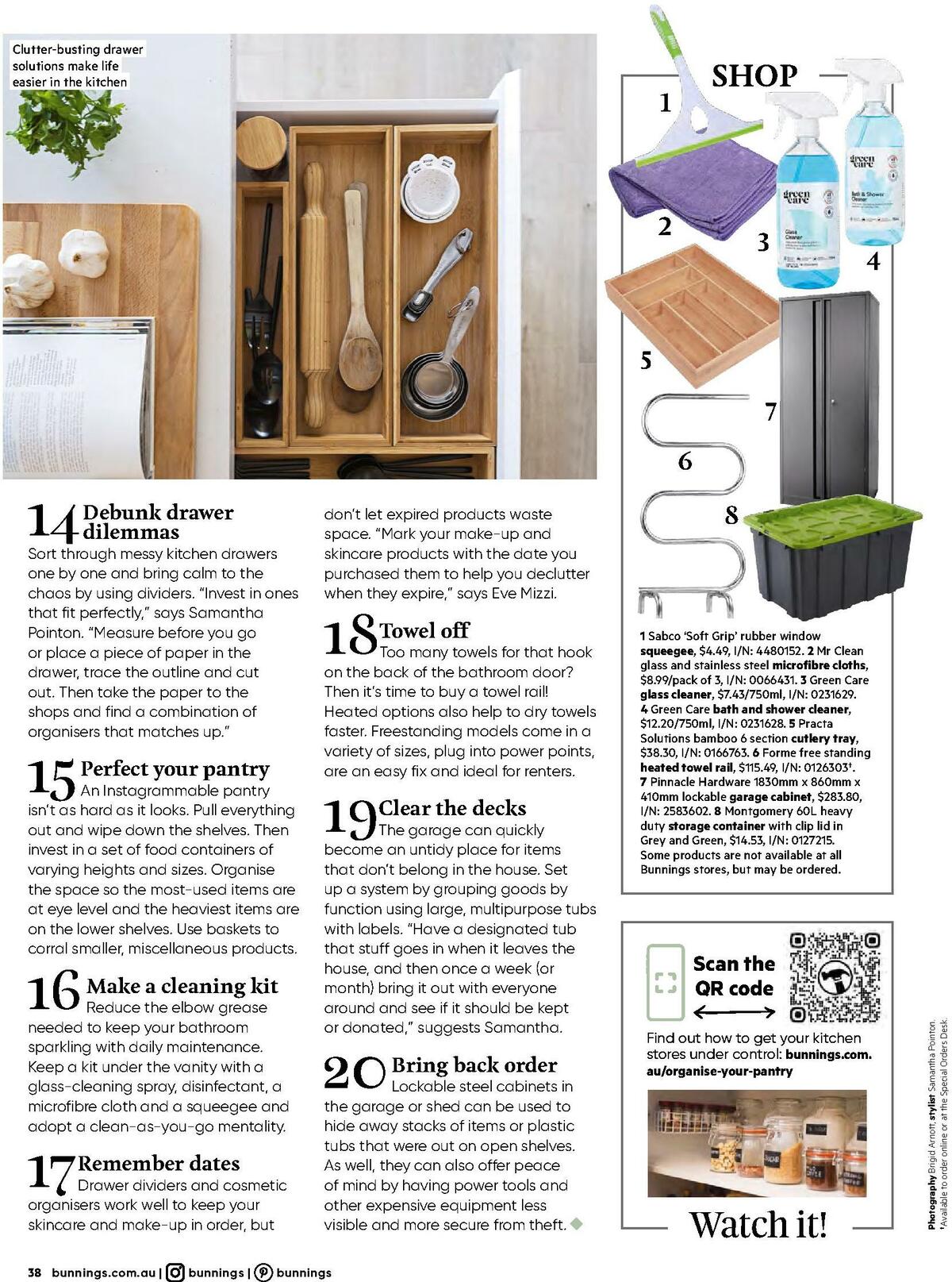 Bunnings Warehouse Magazine January Catalogues from 1 January