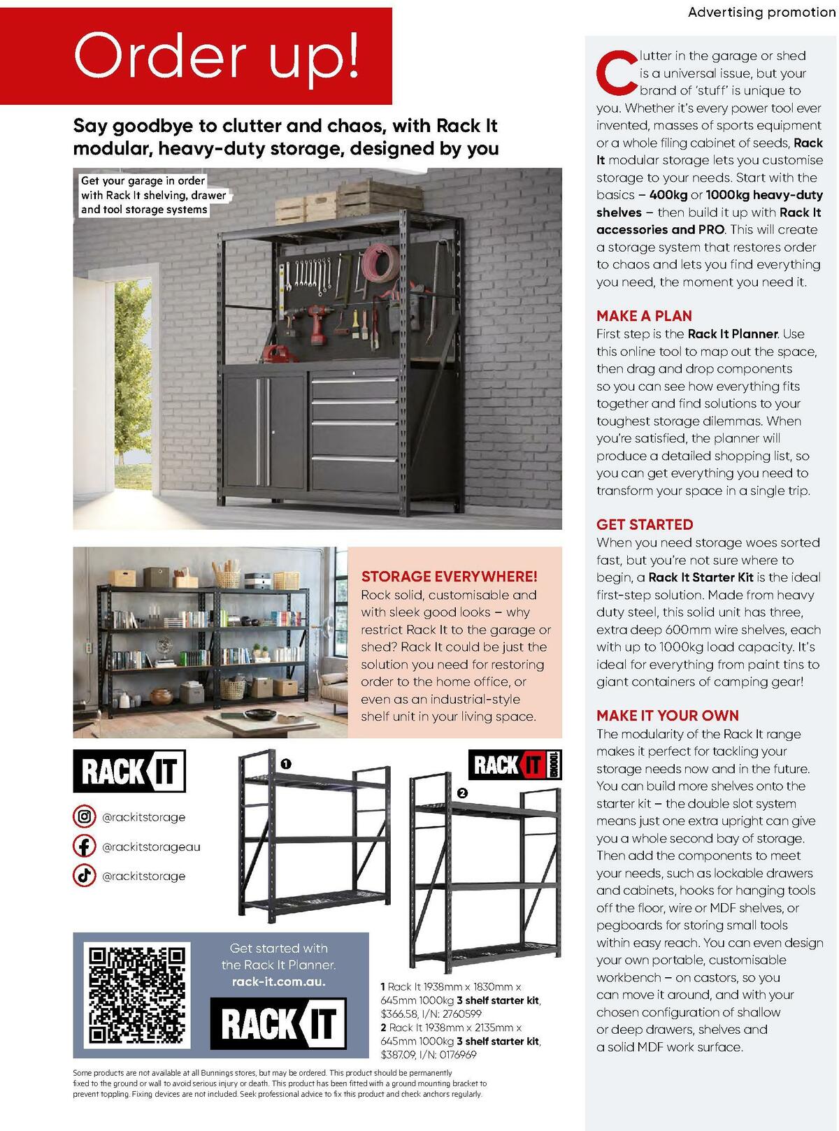 Bunnings Warehouse Magazine January Catalogues from 1 January