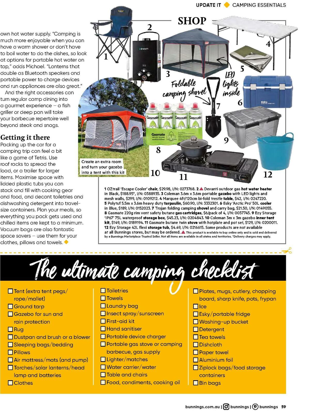 Bunnings Warehouse Magazine January Catalogues from 1 January