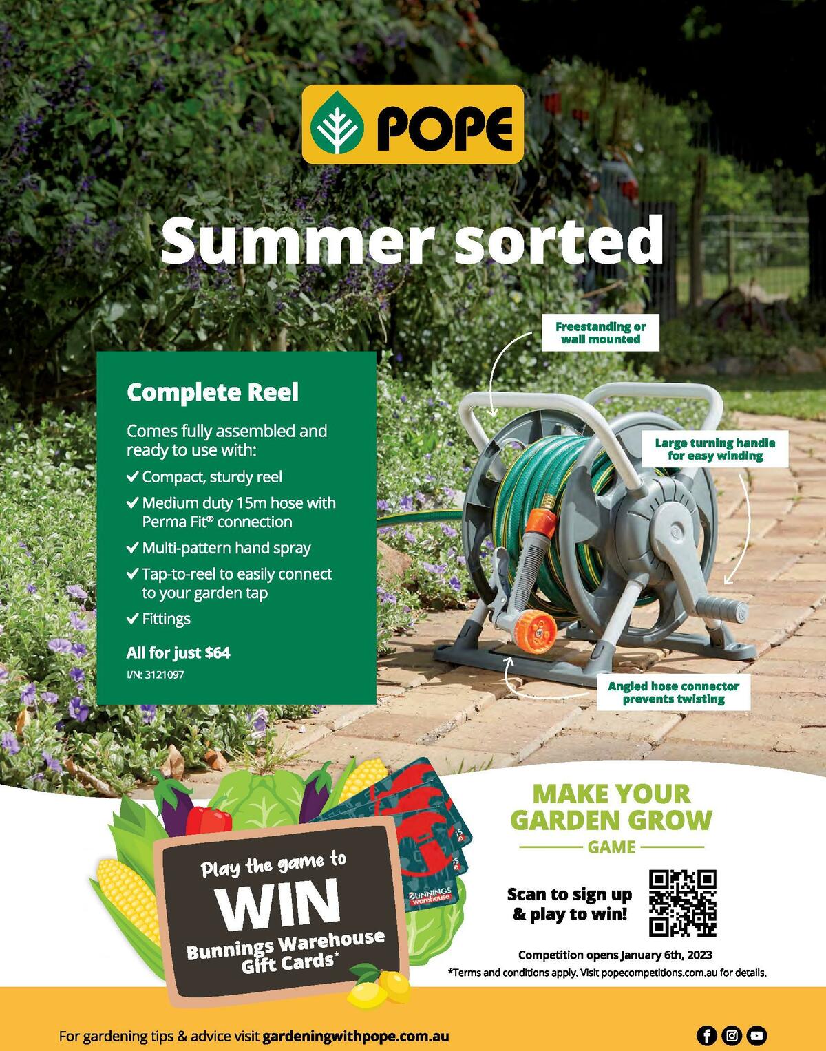 Bunnings Warehouse Magazine January Catalogues from 1 January