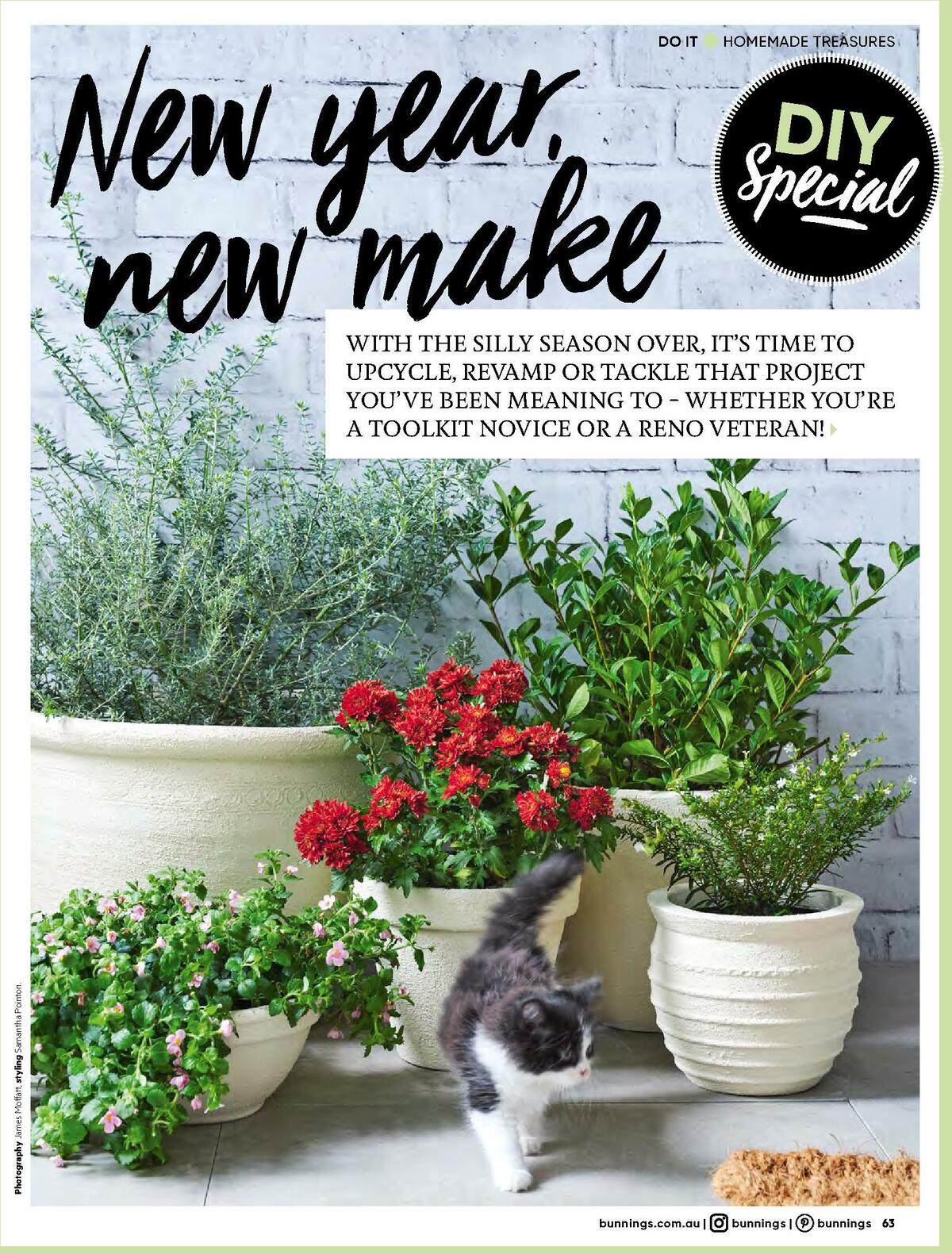 Bunnings Warehouse Magazine January Catalogues from 1 January