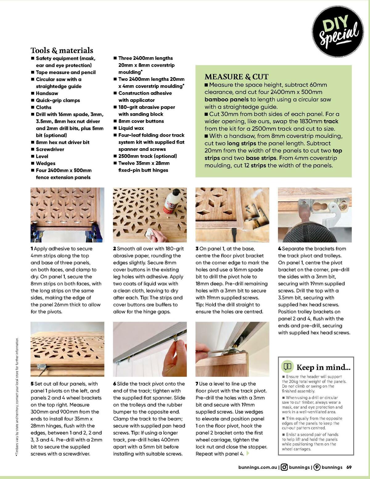 Bunnings Warehouse Magazine January Catalogues from 1 January