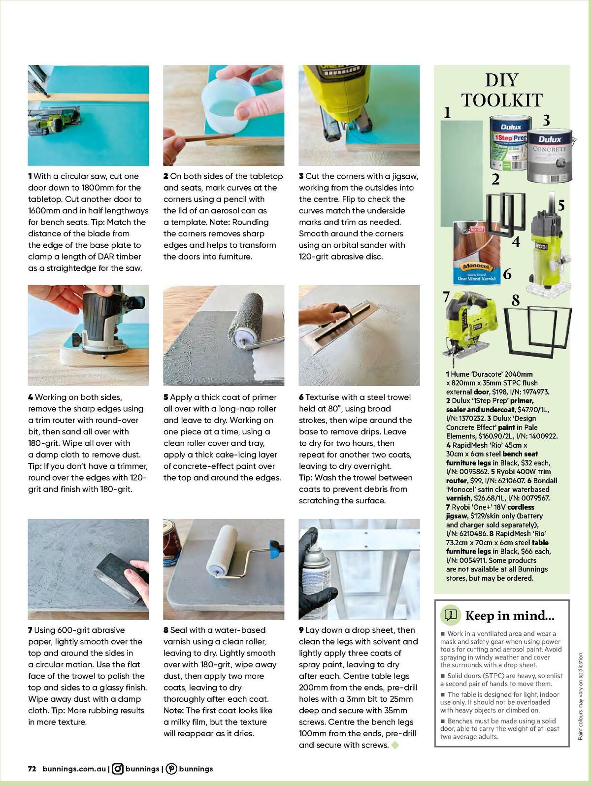 Bunnings Warehouse Magazine January Catalogues from 1 January