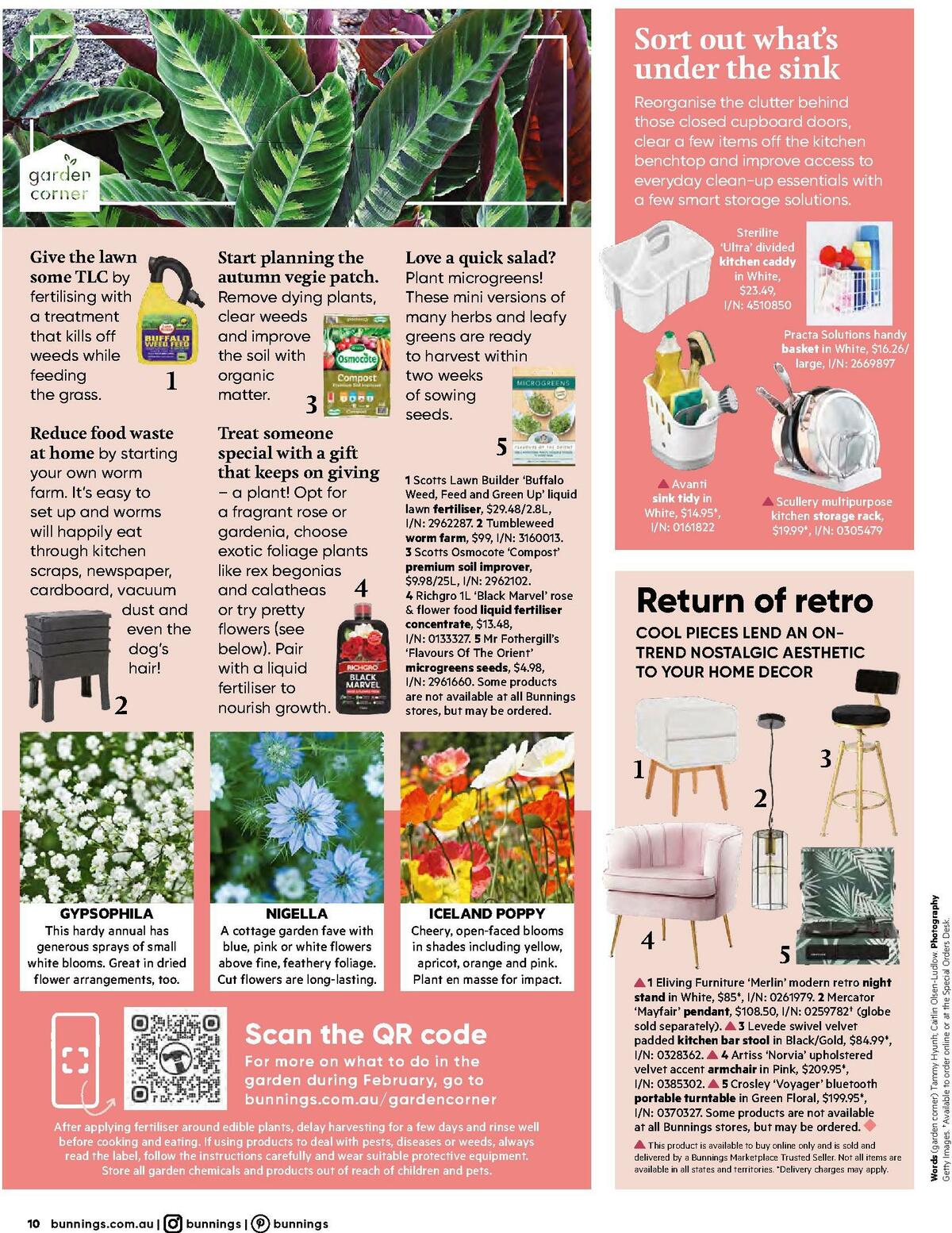 Bunnings Warehouse Magazine February Catalogues from 1 February